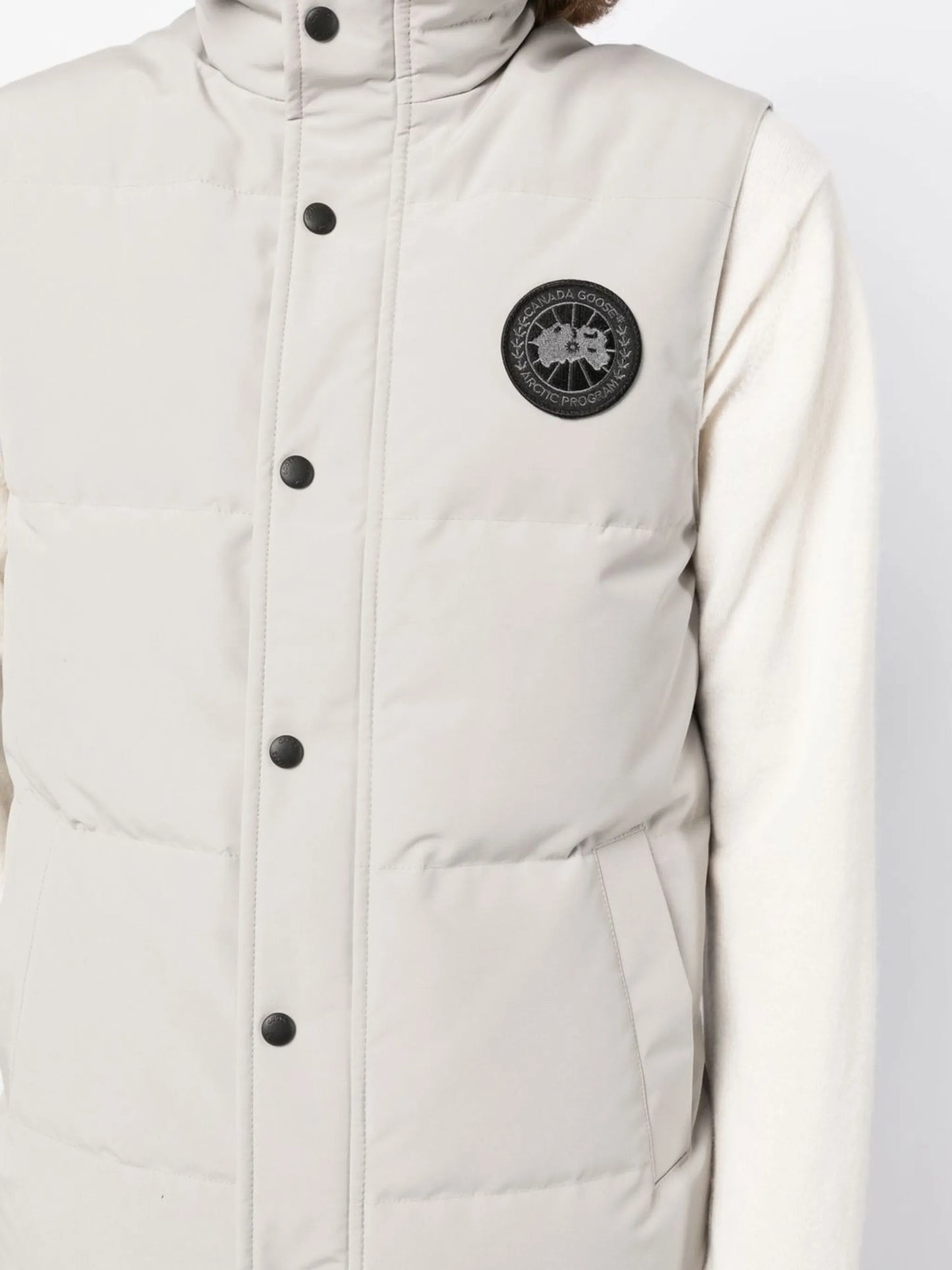 Garson logo-patch gilet