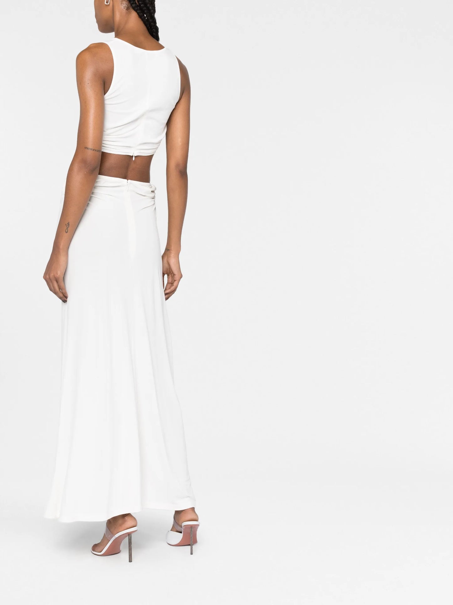 Duality Orbit maxi skirt