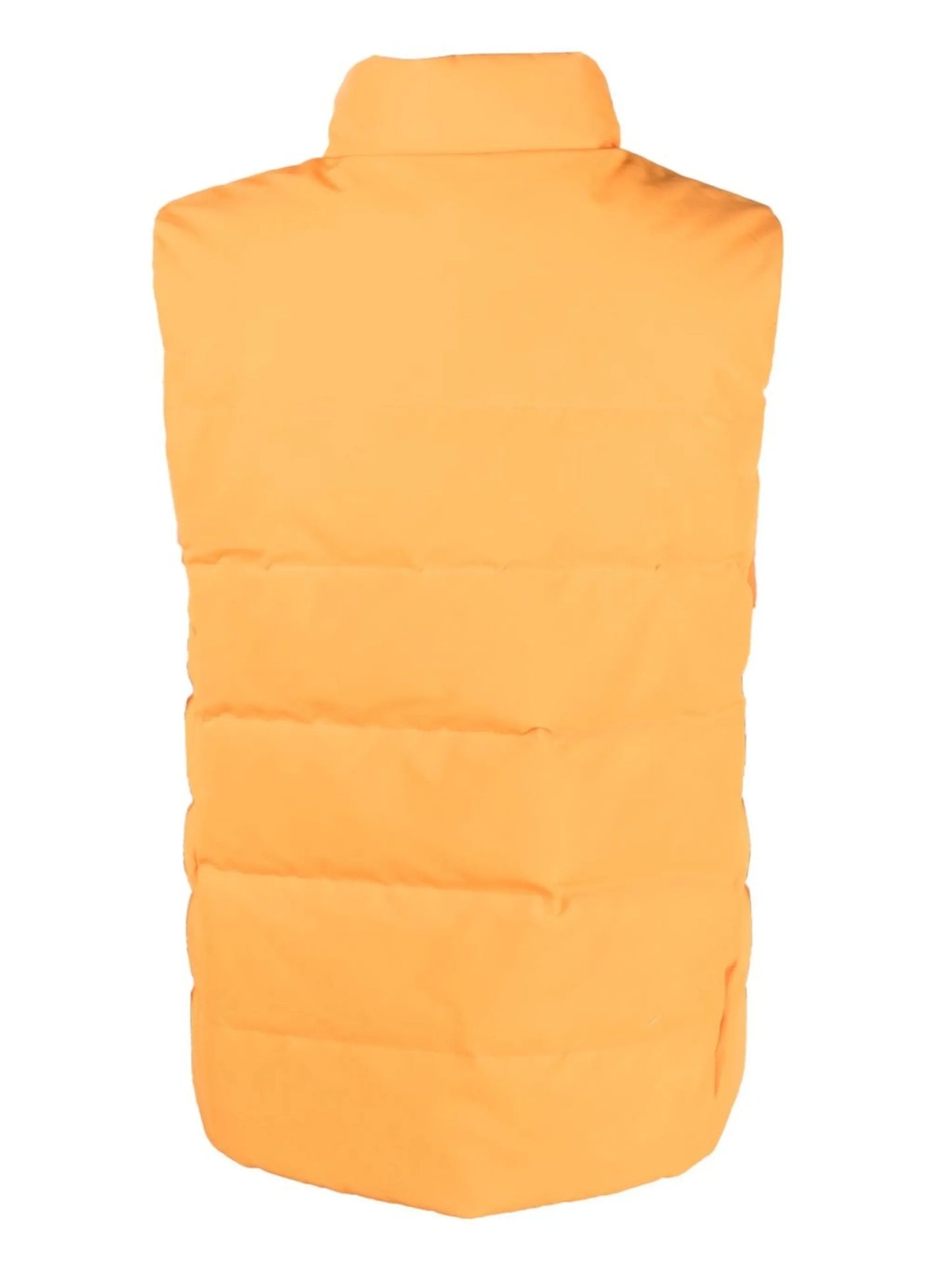 logo-patch padded gilet