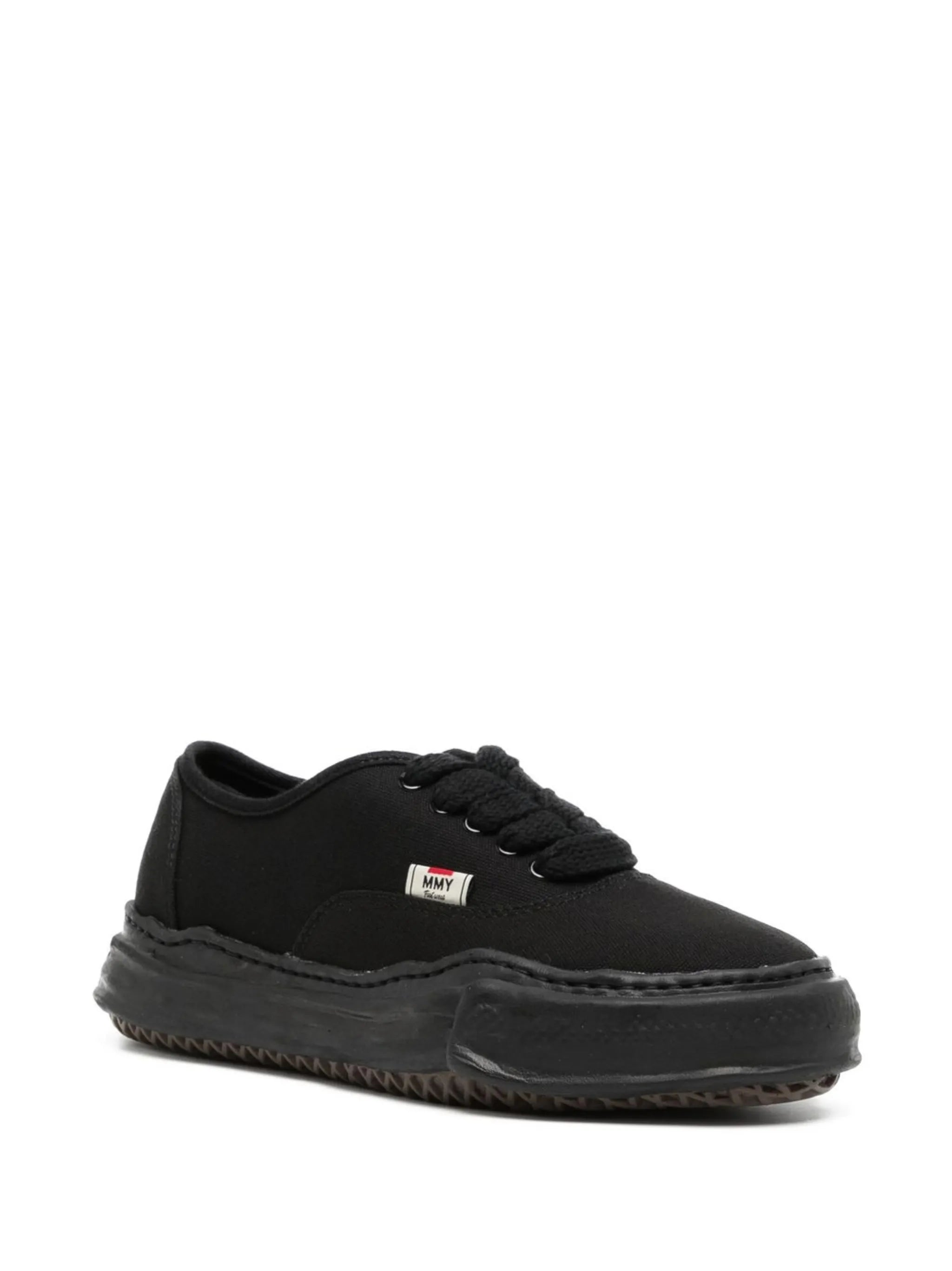 low-top canvas sneakers