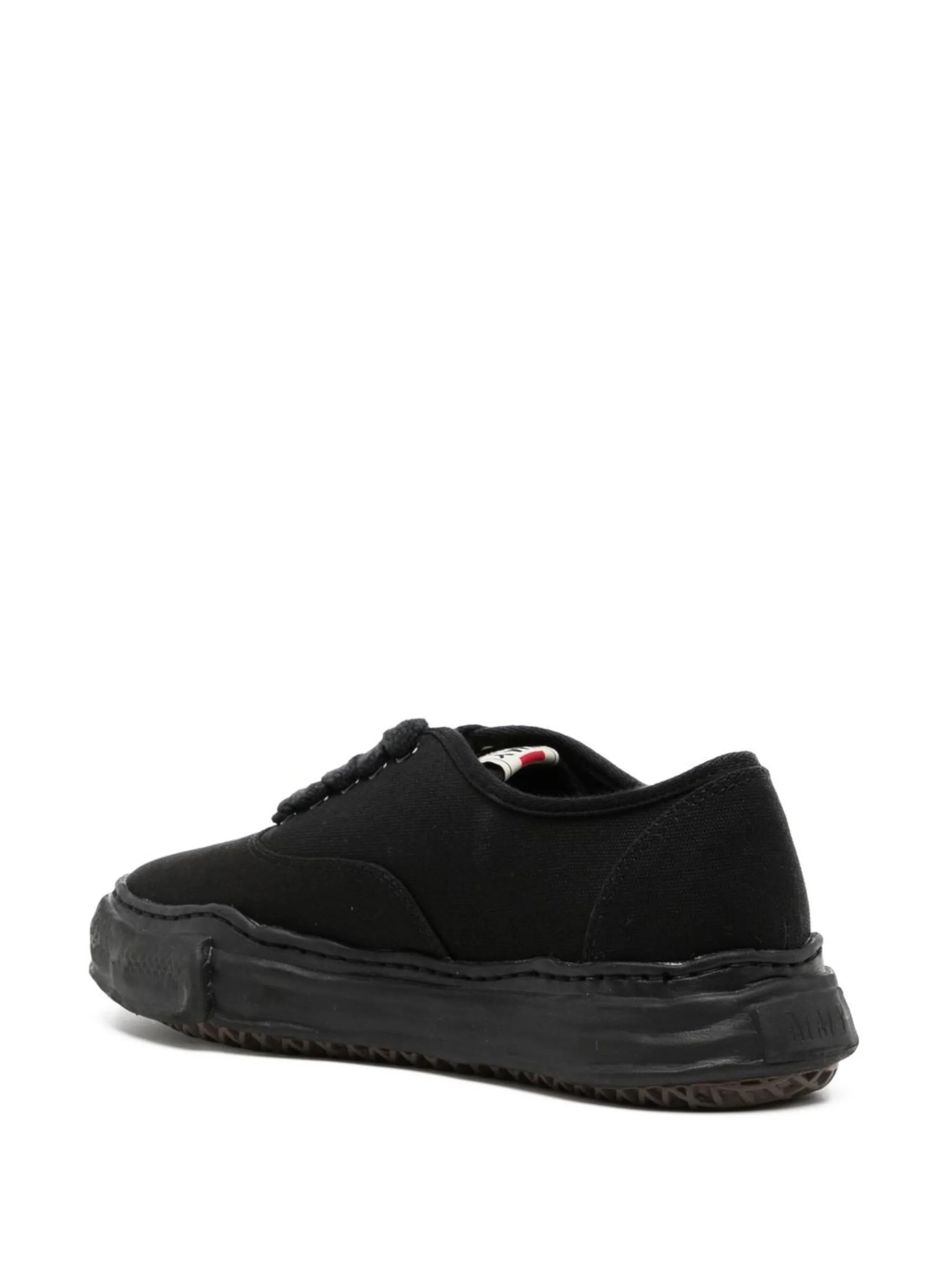 low-top canvas sneakers
