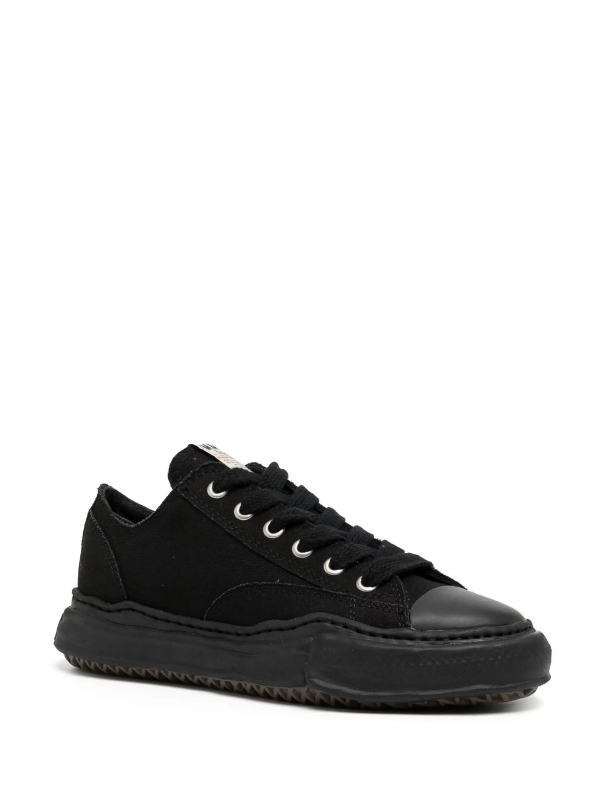 low-top canvas sneakers