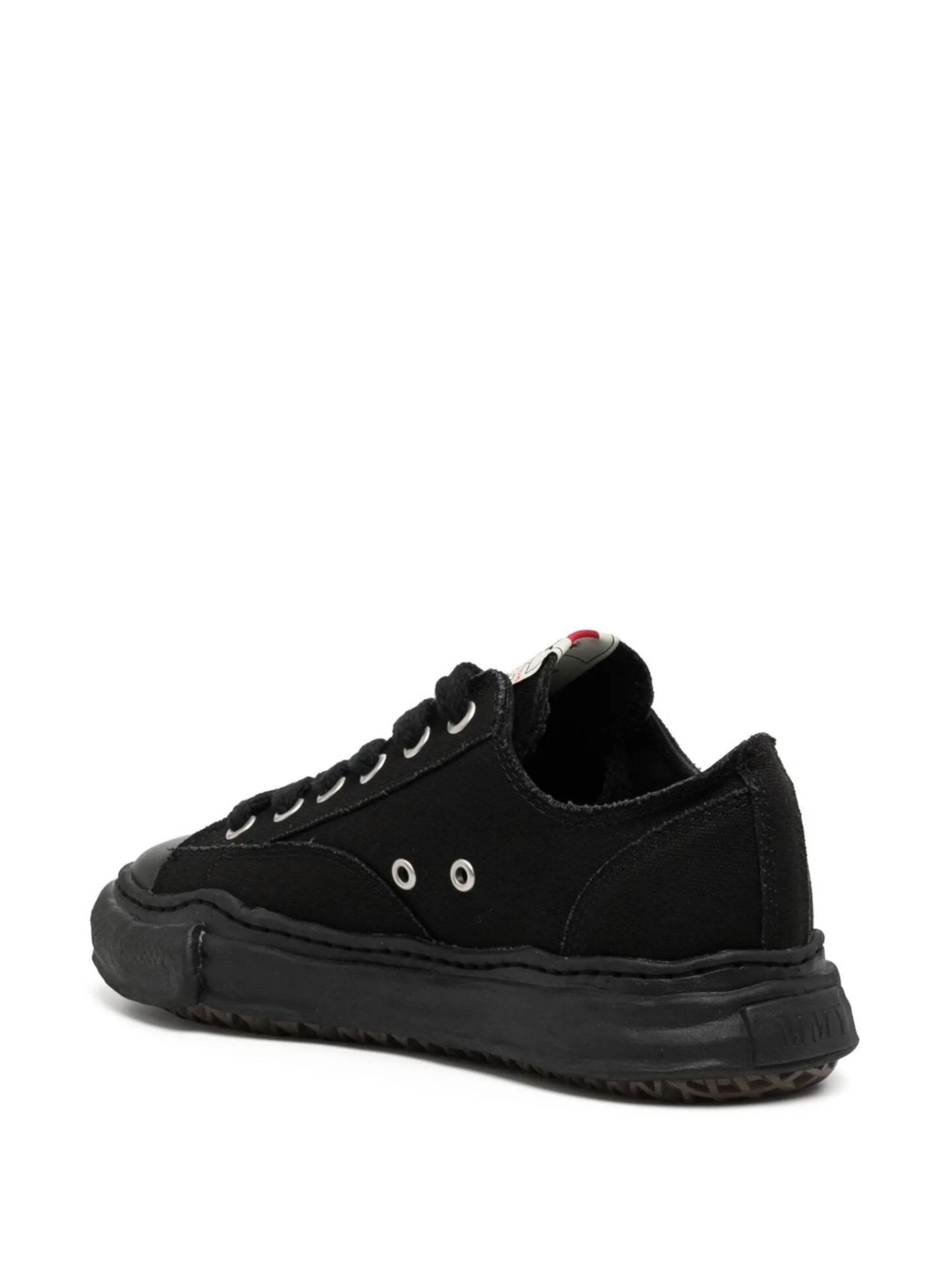 low-top canvas sneakers