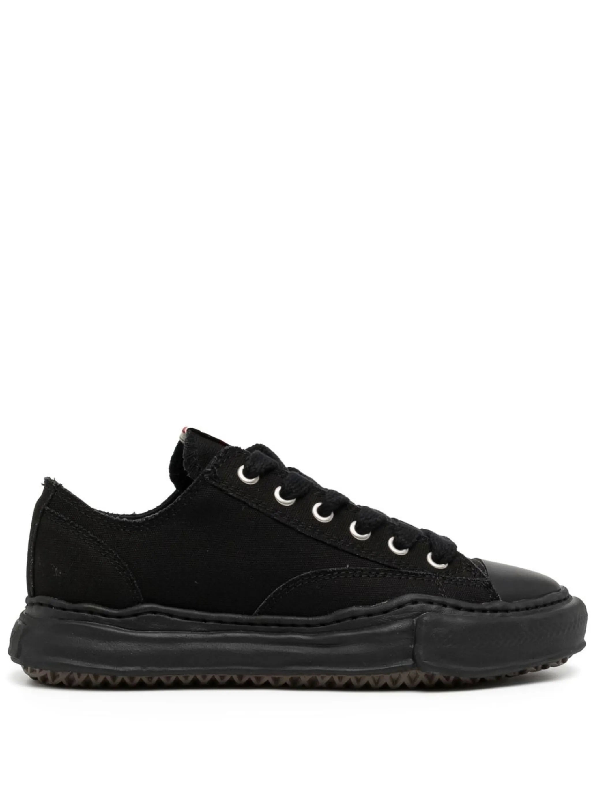 low-top canvas sneakers
