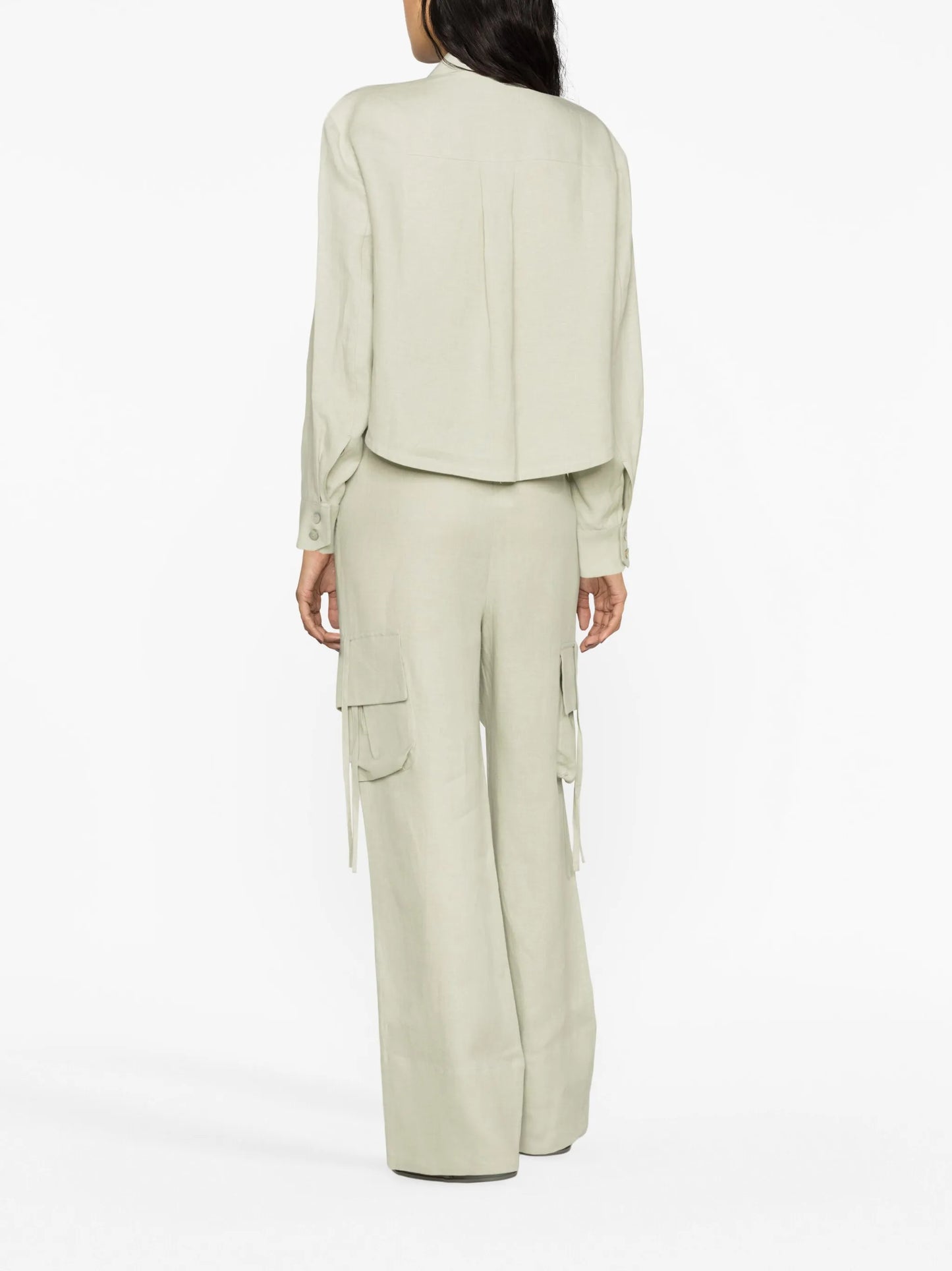 Safari linen blouse