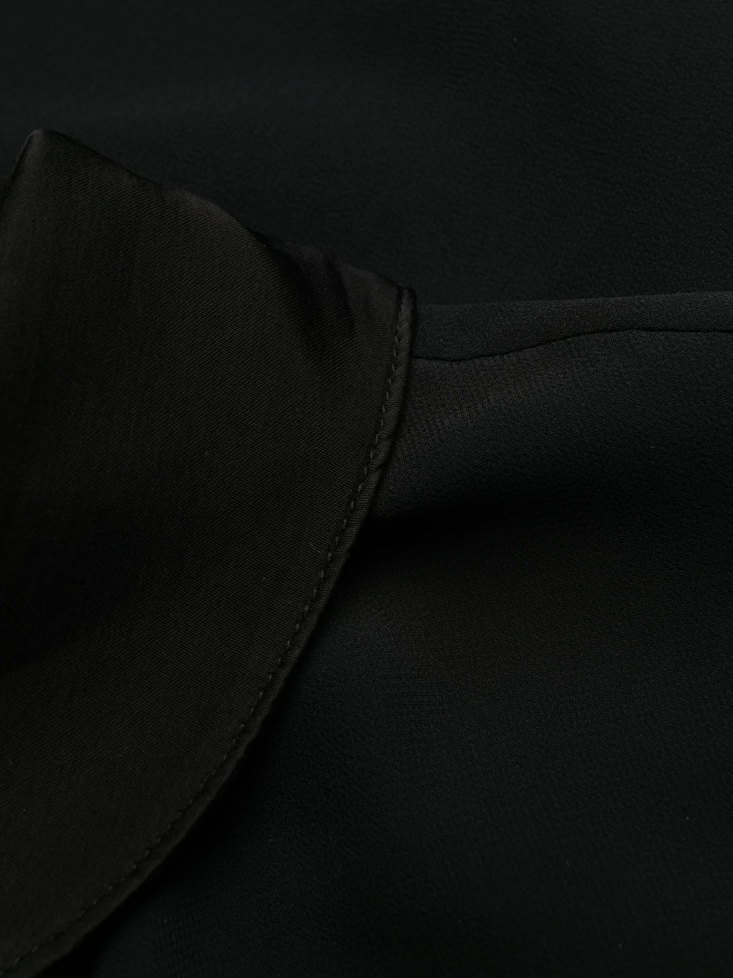 long-sleeve sheer blouse