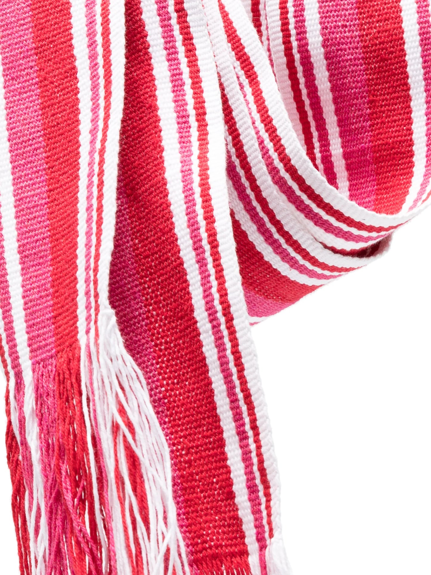 striped interwoven belt