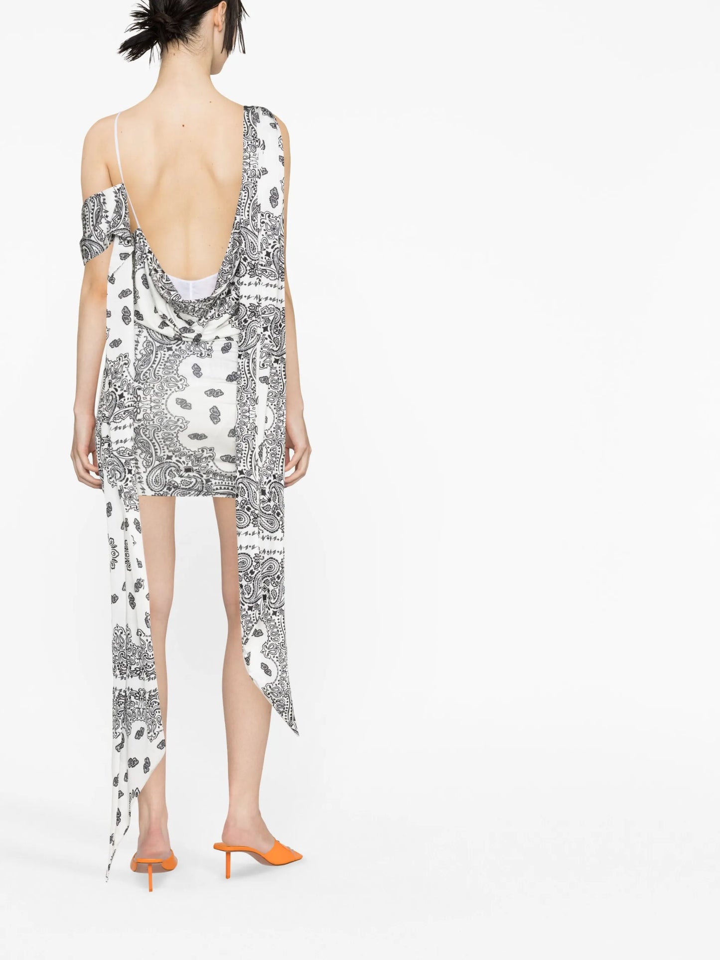Ranya bandana-print minidress