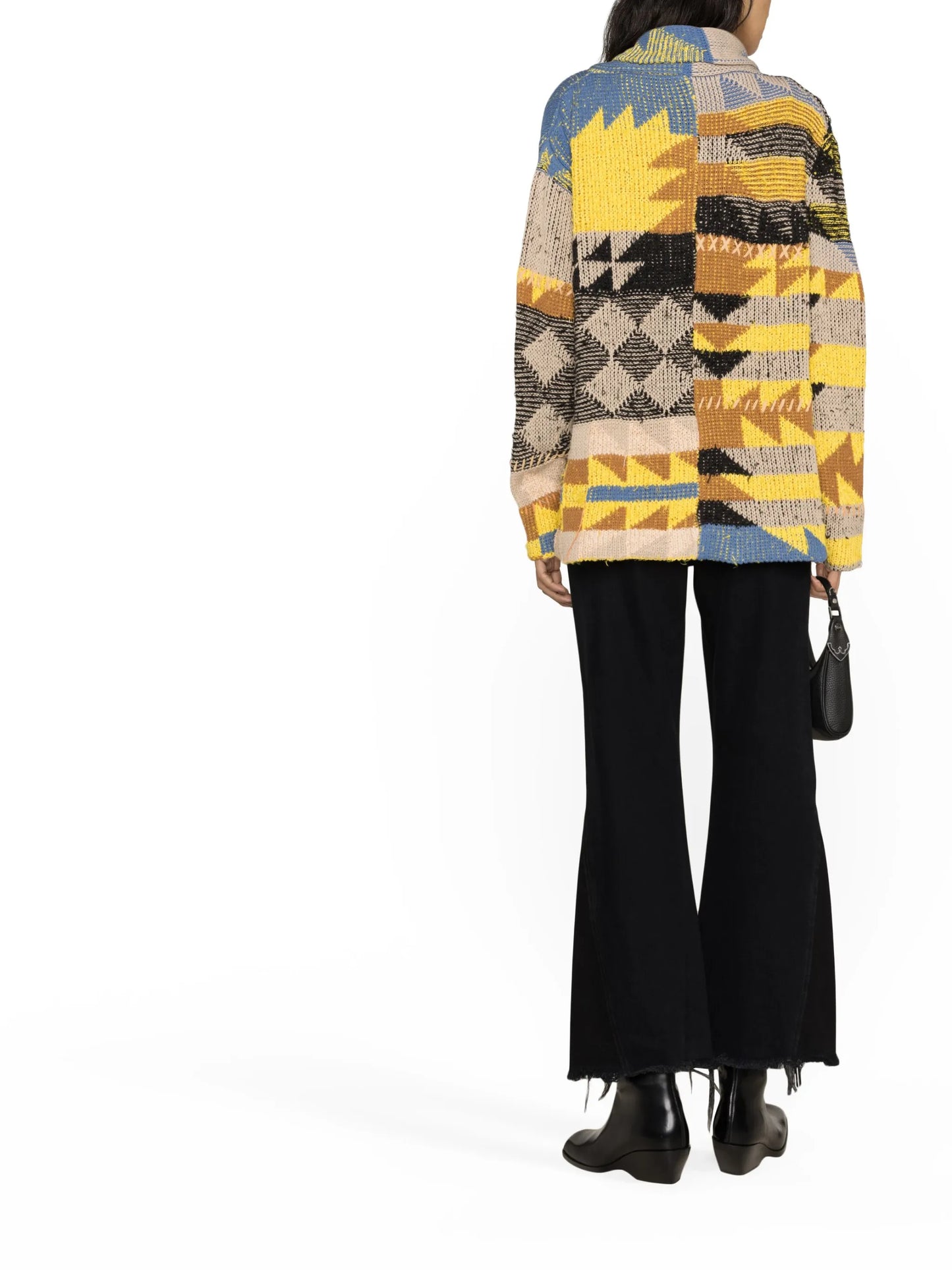 Hoppy patchwork cardigan