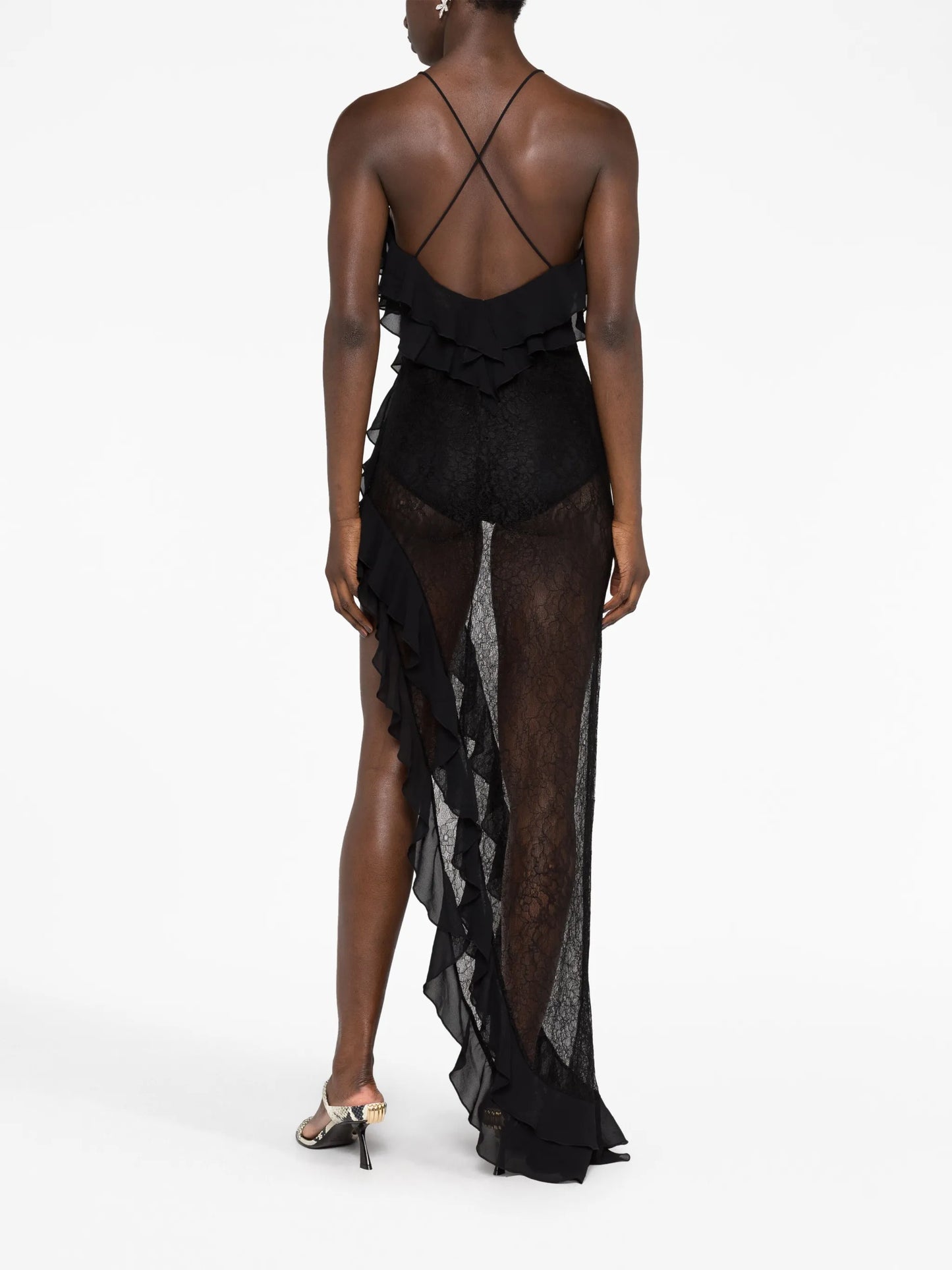 Tranquilla sheer maxi dress