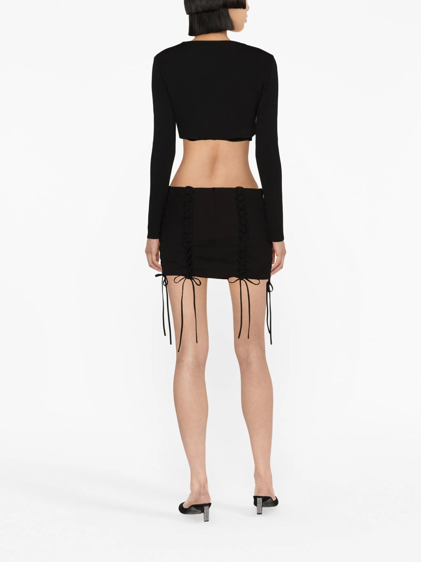 Elena ruched miniskirt