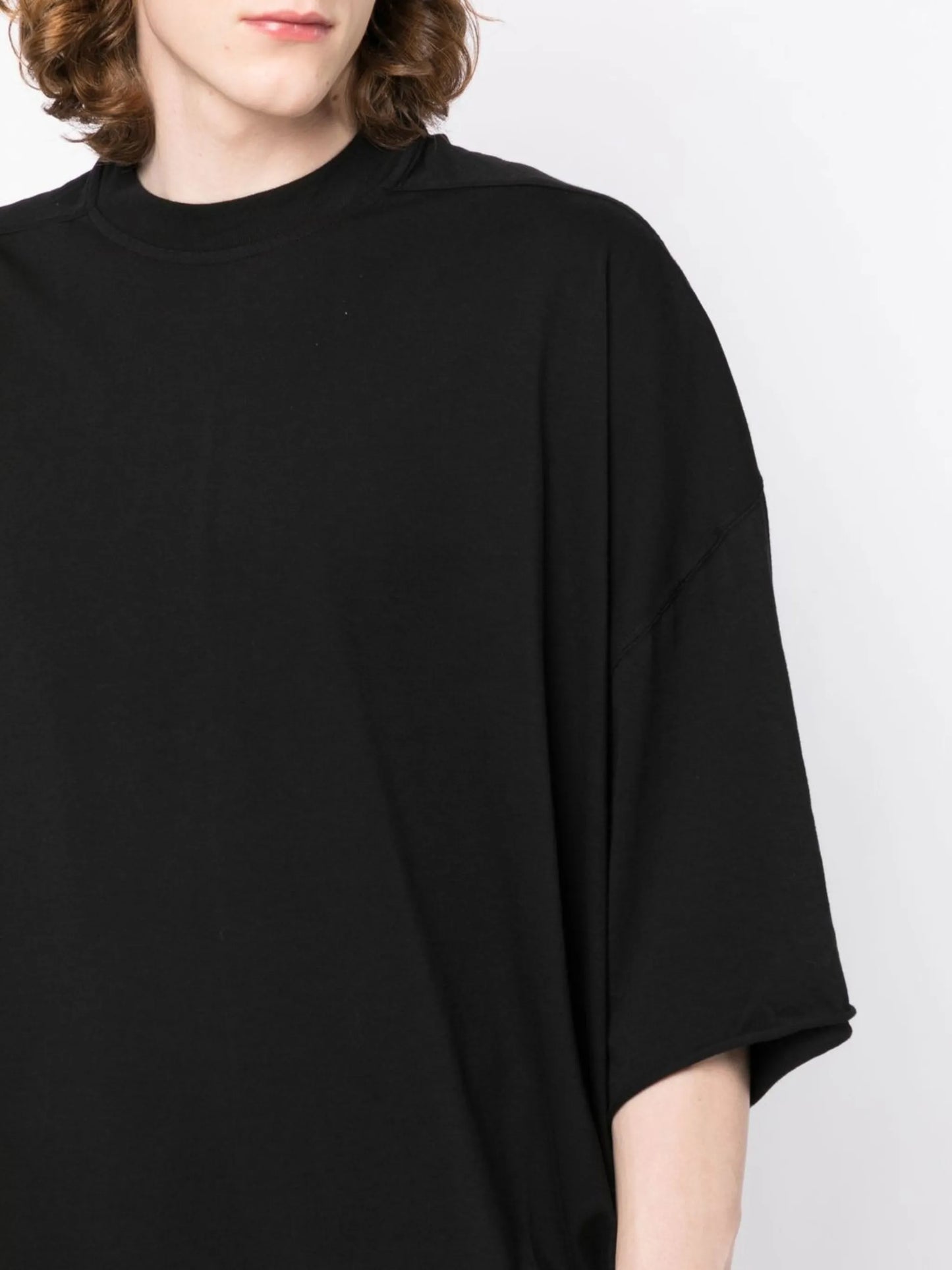 seam-detailing oversized shirt