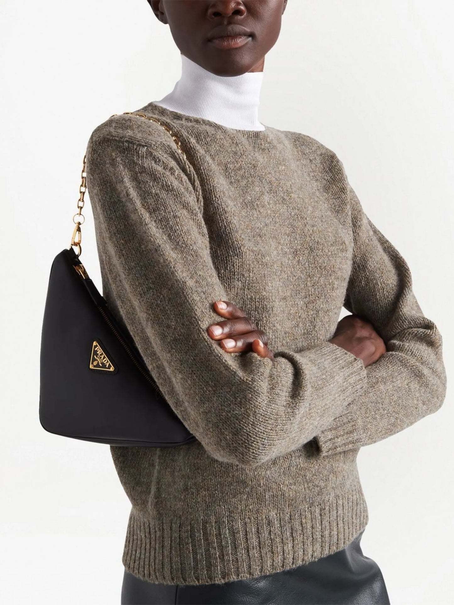 Symbole embroidered mini bag