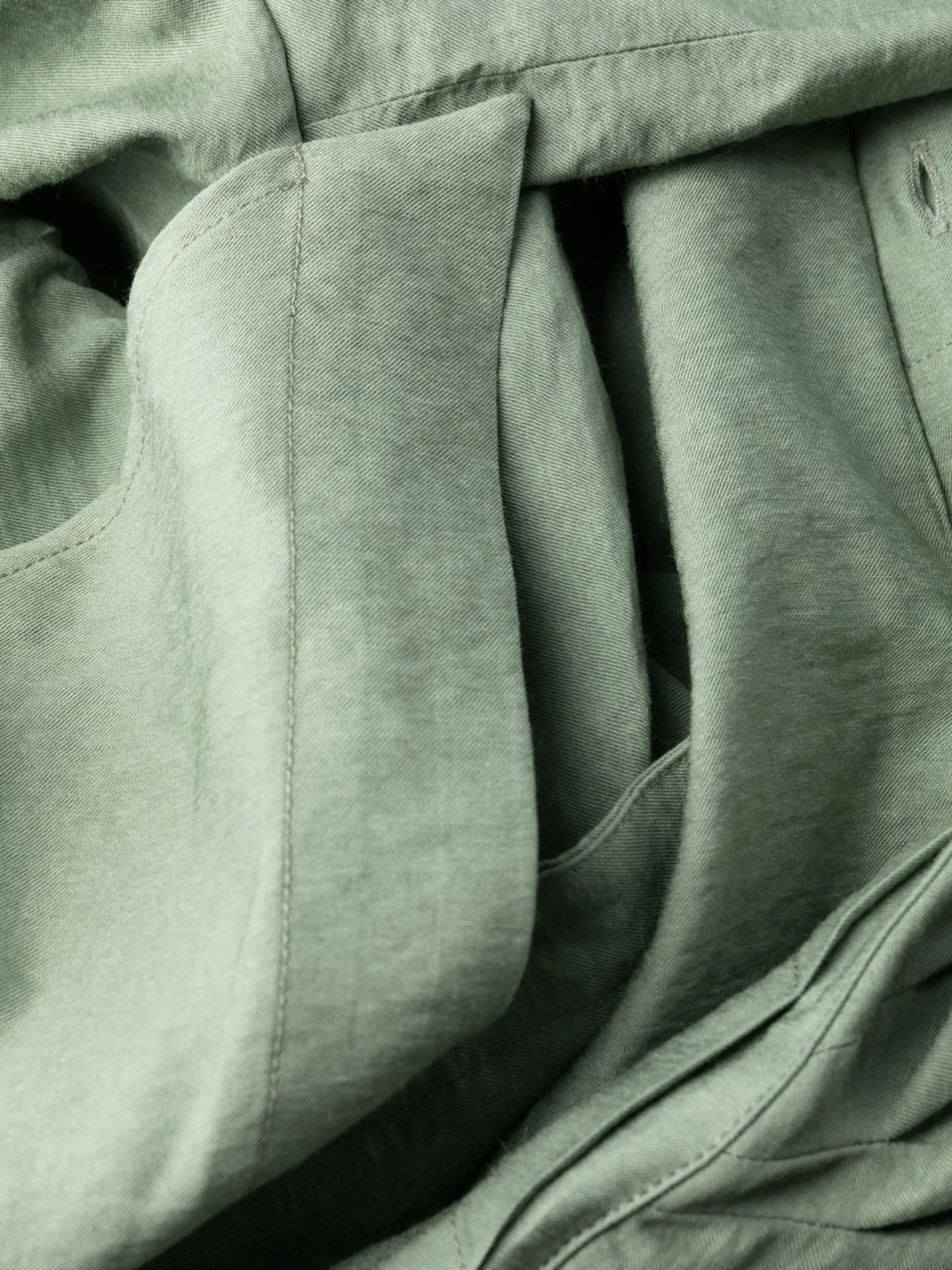 La Robe Bahia draped shirtdress