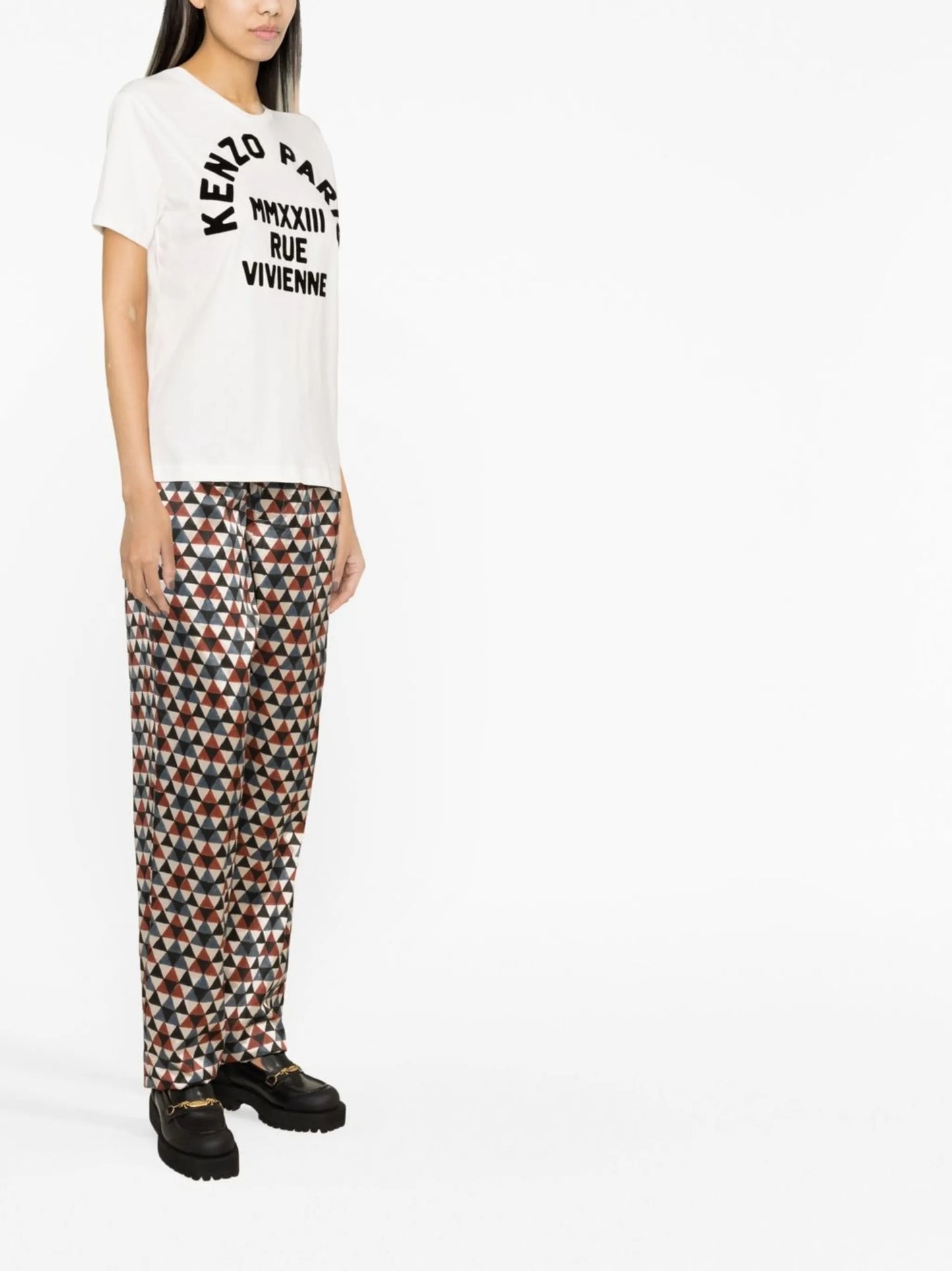 logo-print T-shirt
