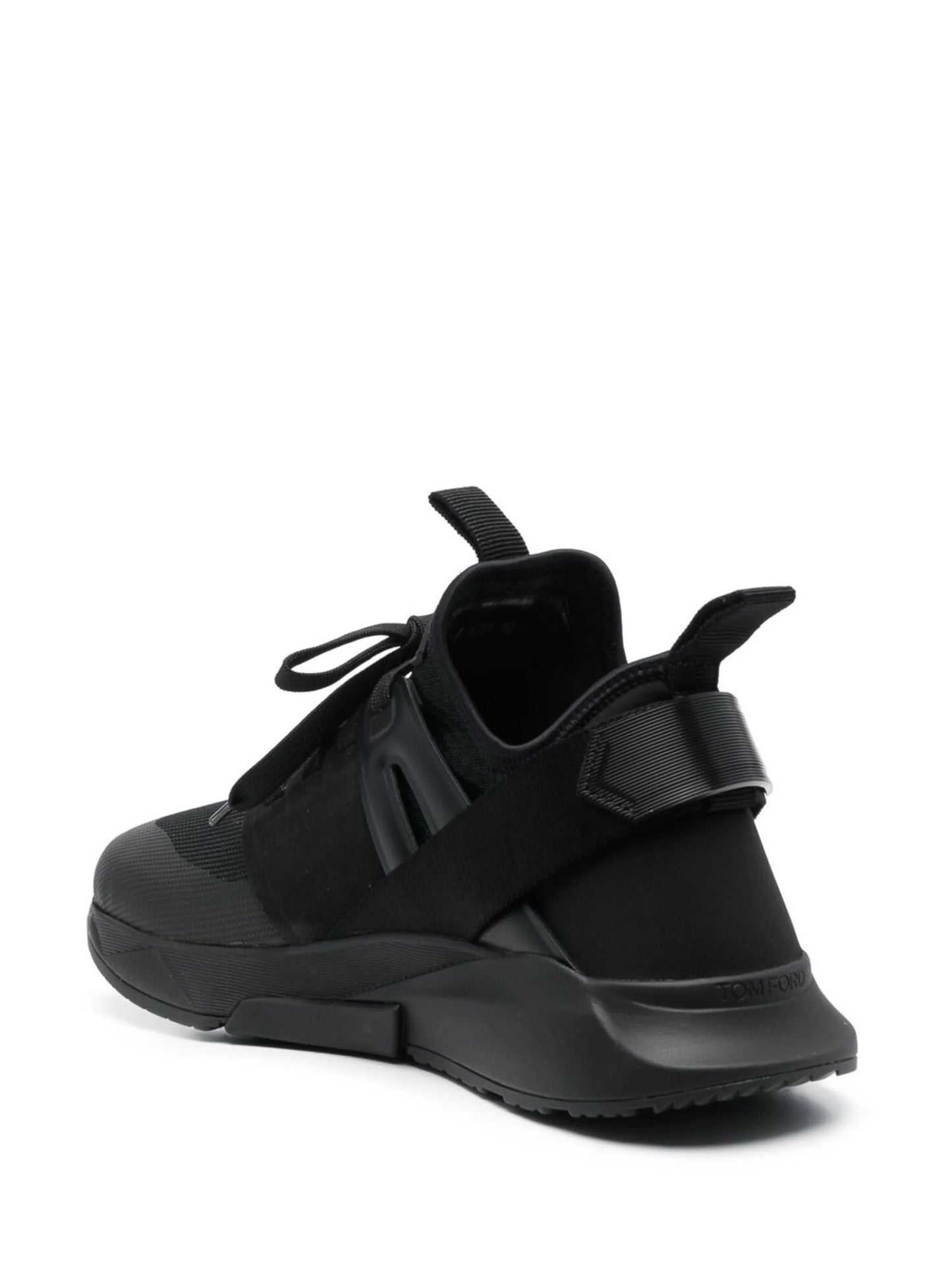 logo-patch lace-up sneakers