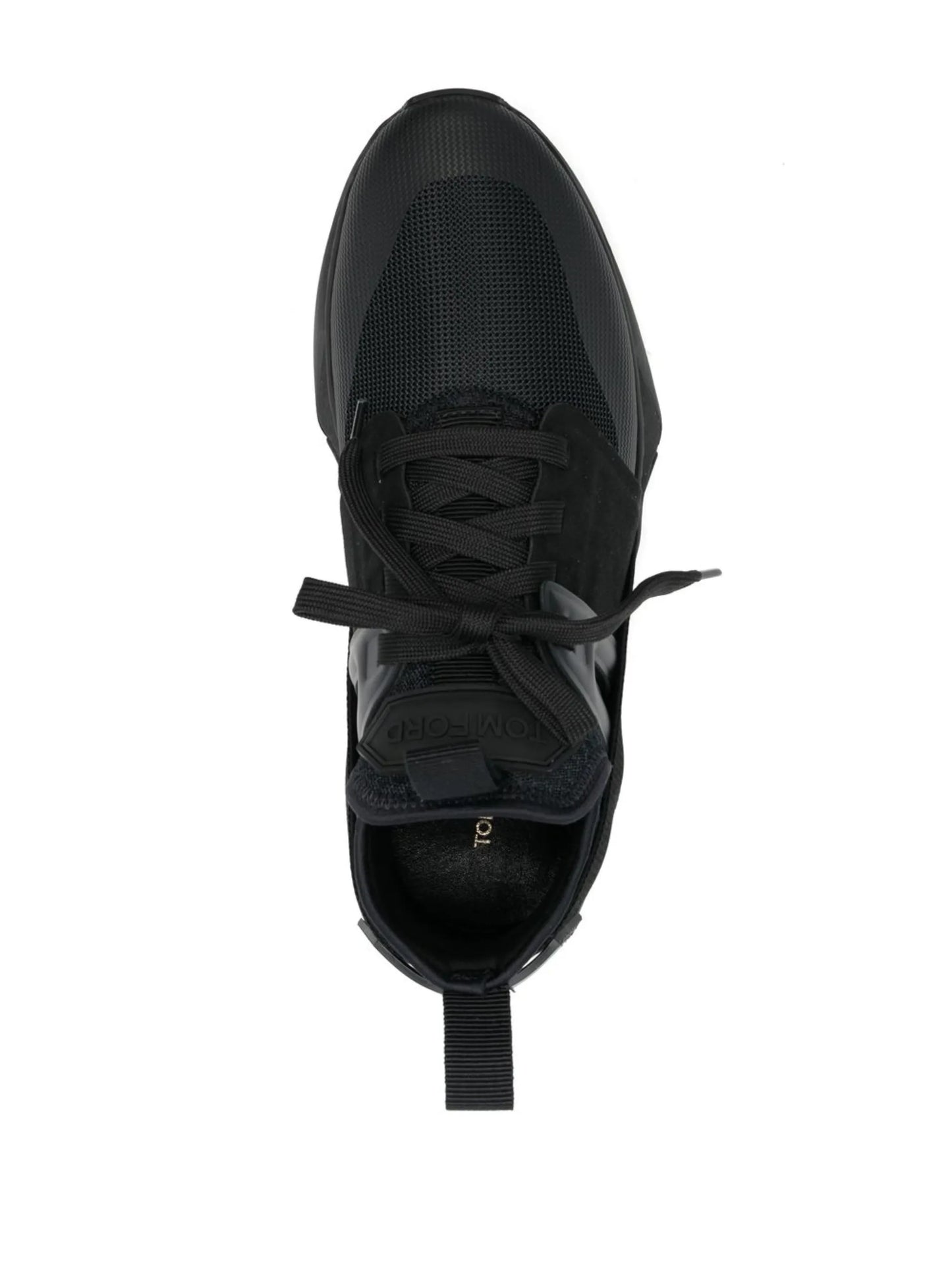 logo-patch lace-up sneakers