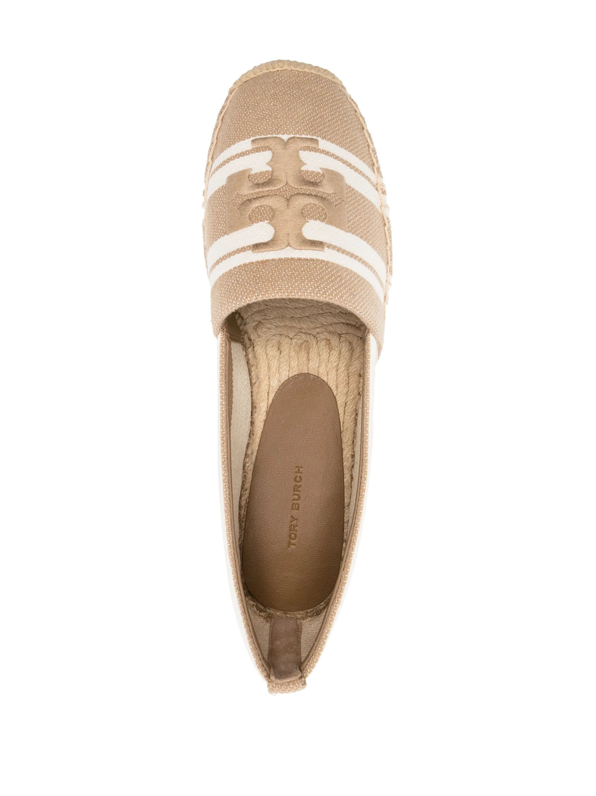 logo-embroidered flat espadrilles