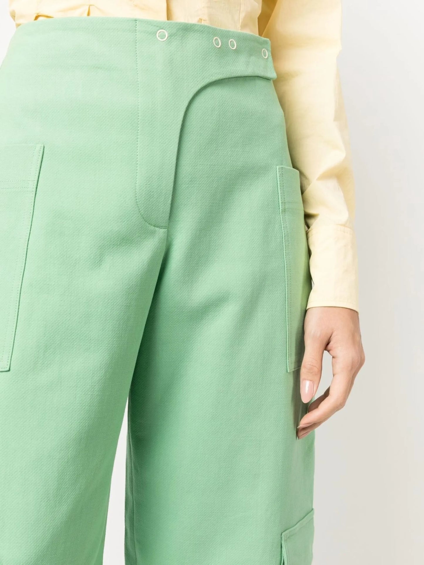 tapered cargo trousers