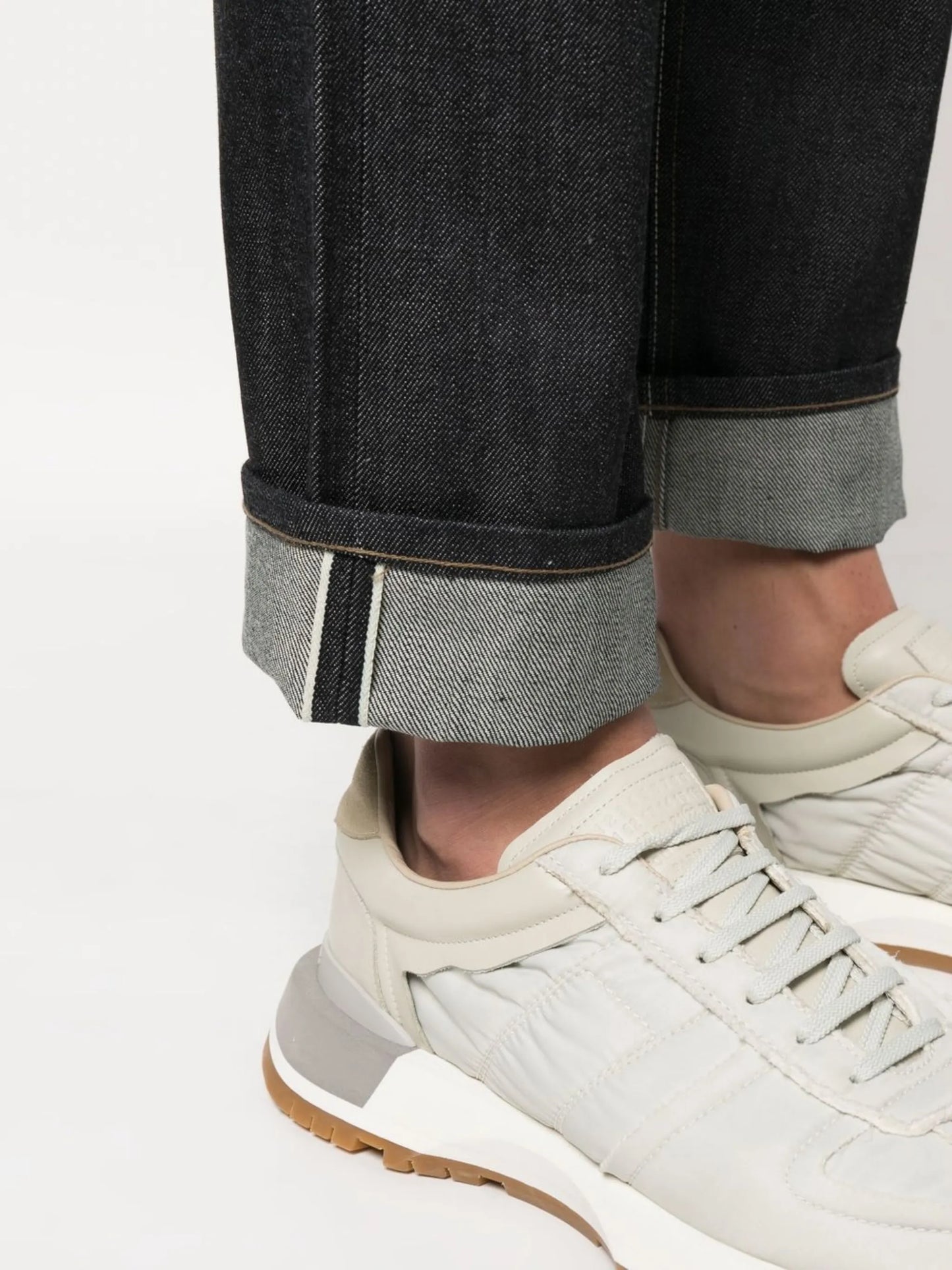 straight-cut jeans