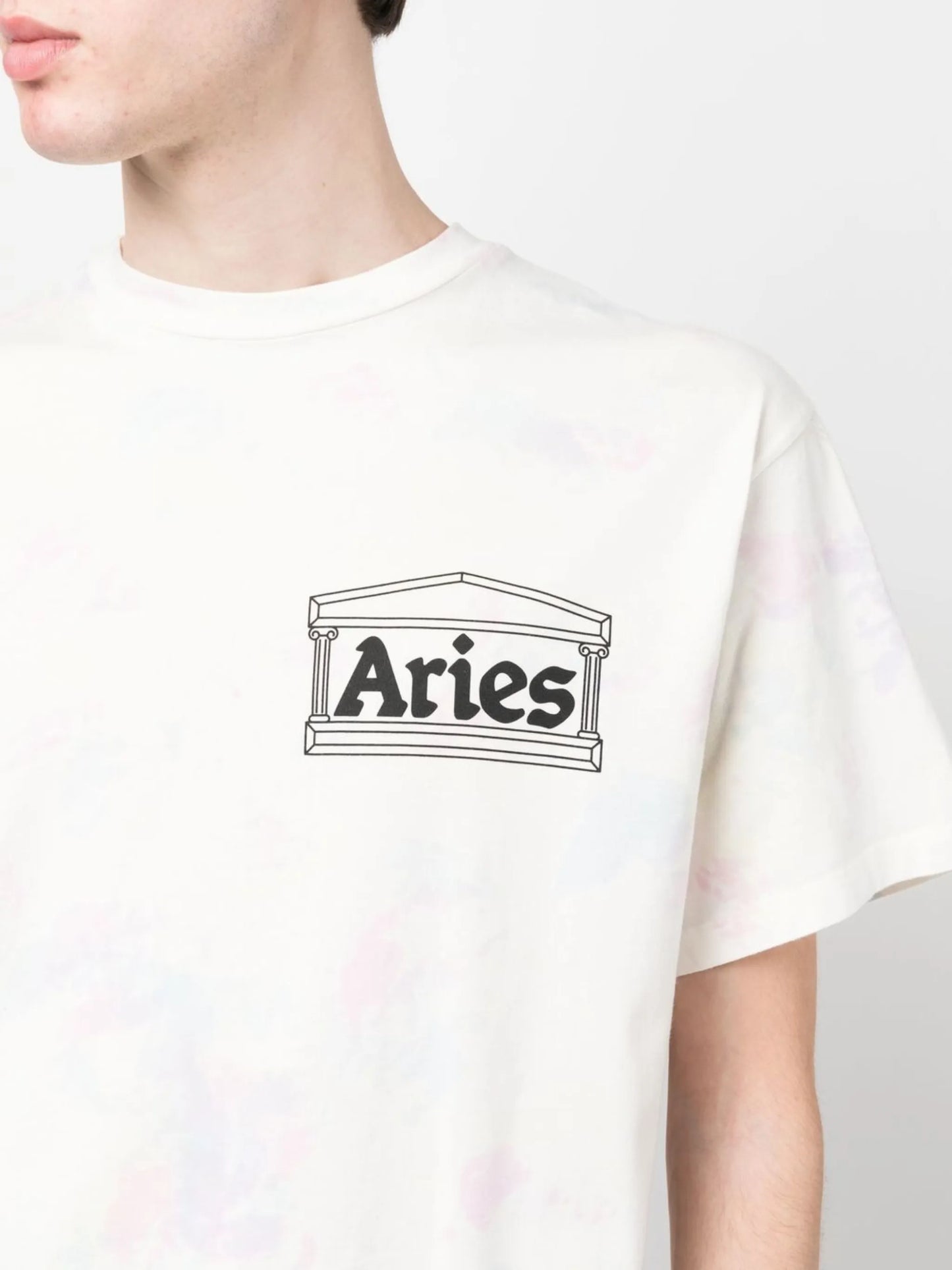 logo-print detail T-shirt