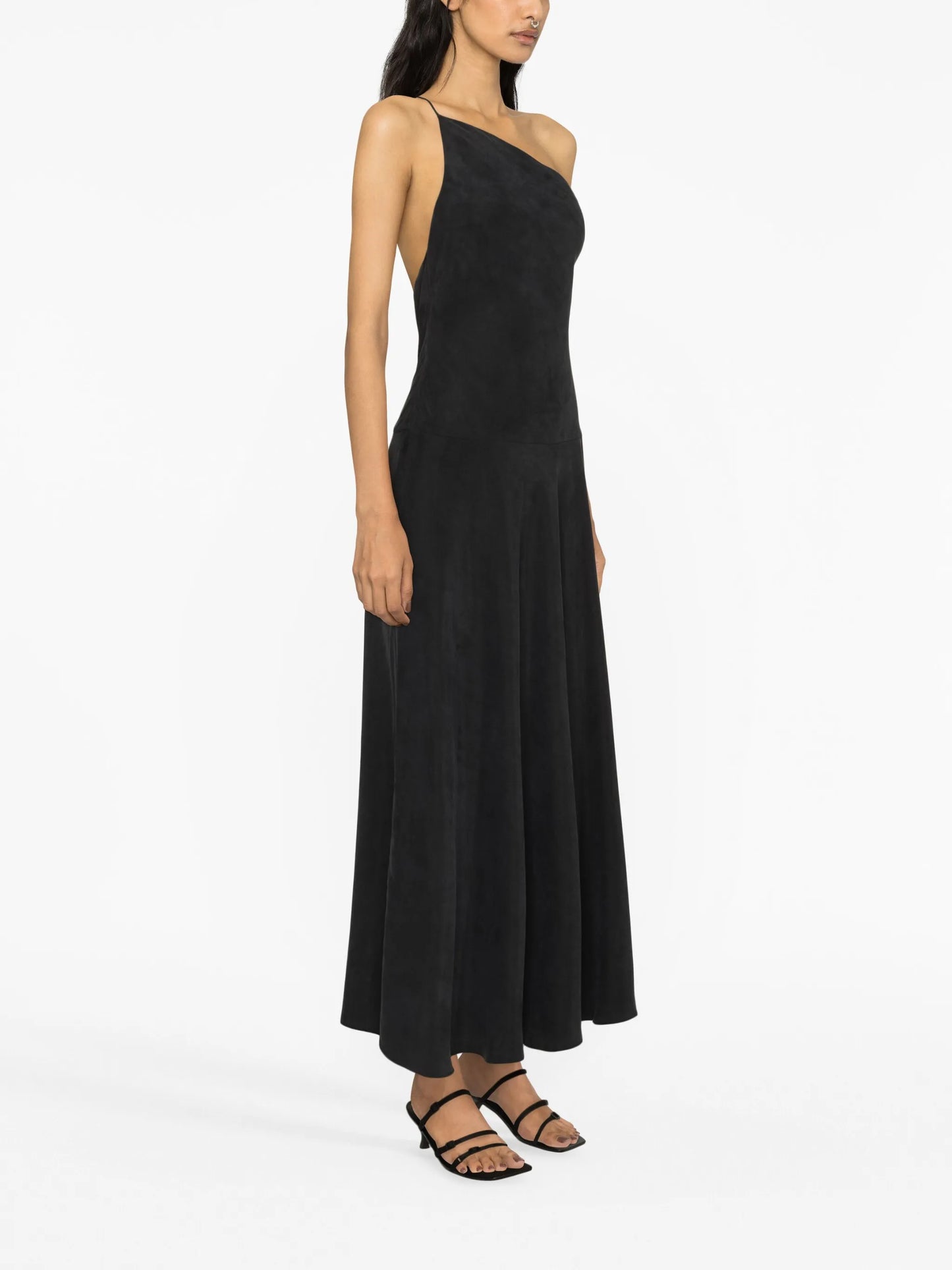 asymmetric maxi dress