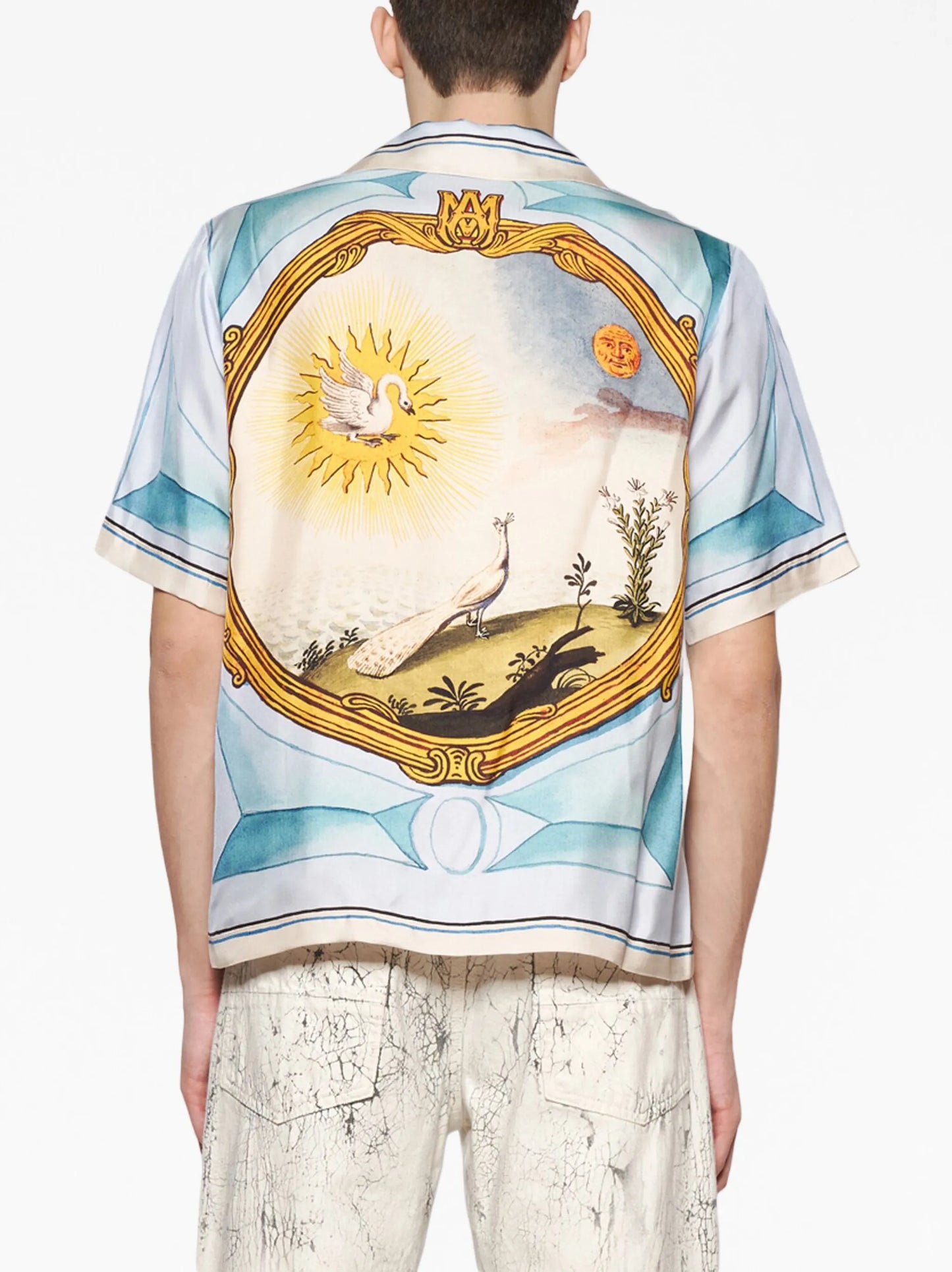 Landscape Frame printed shirt