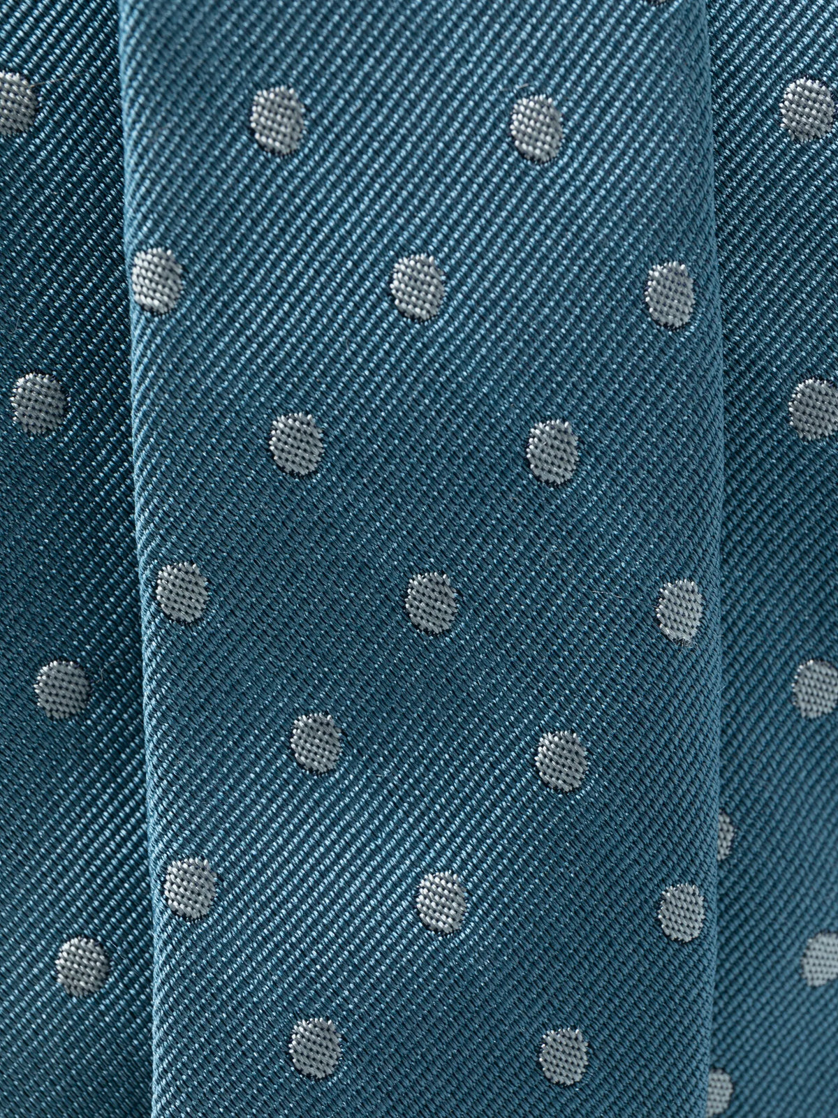 polka dot-print silk tie