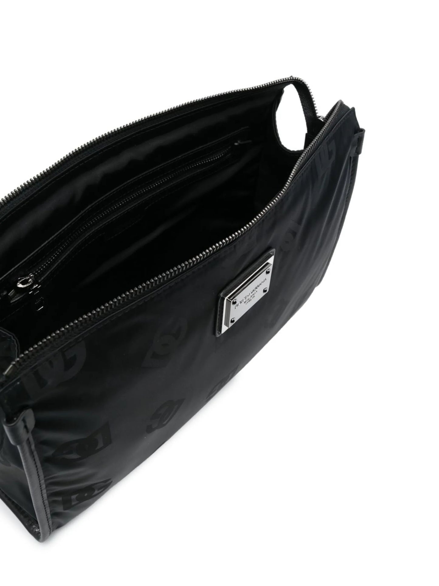 logo-plaque wash bag