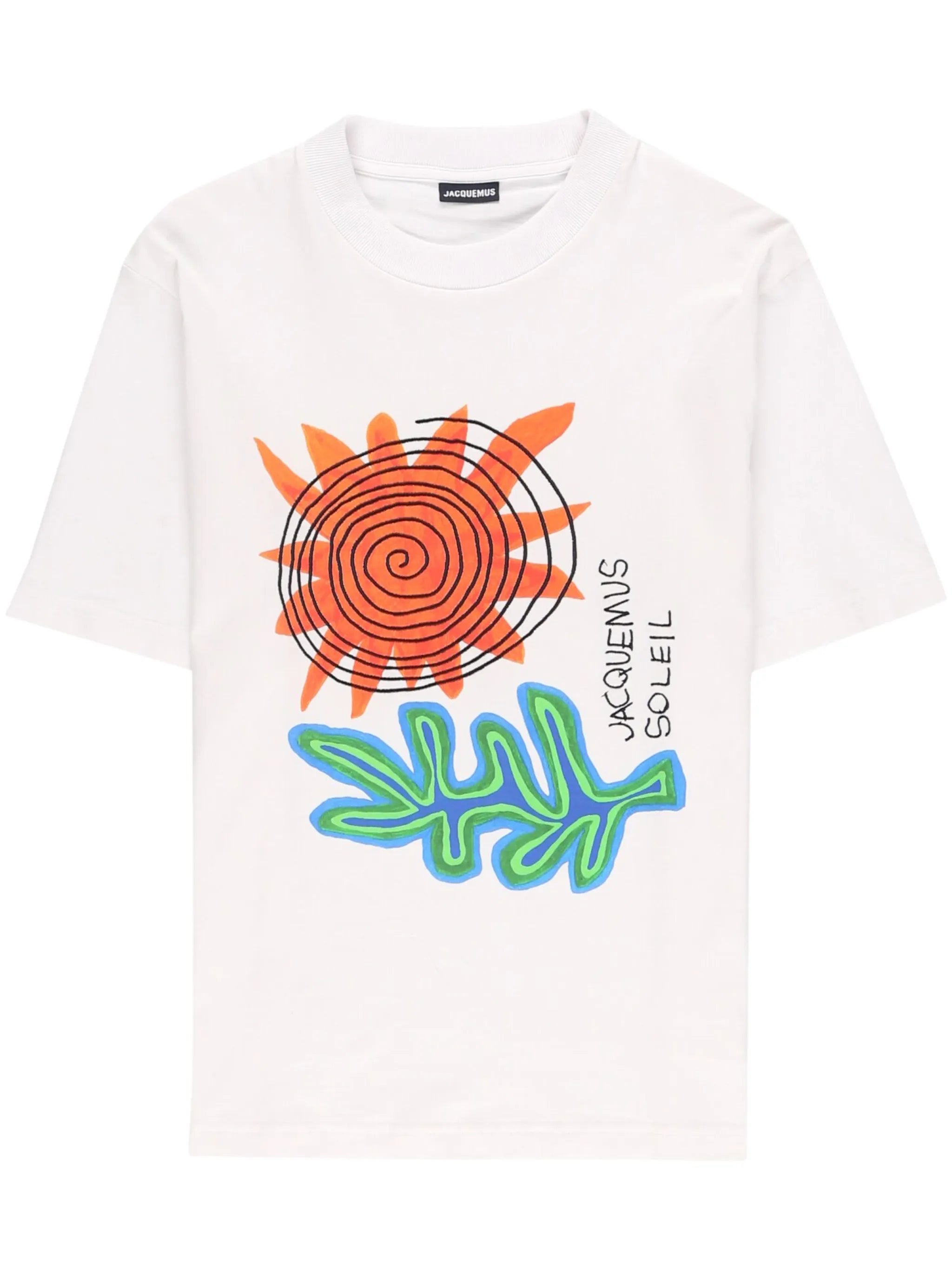 Soleil graphic-print cotton T-shirt