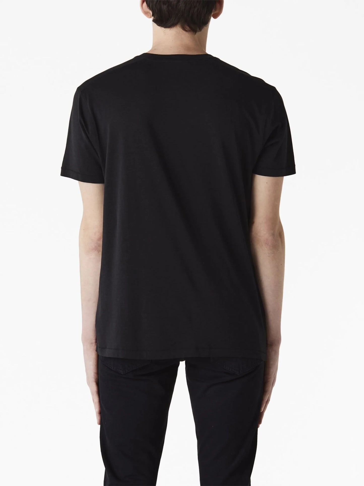 crew-neck short-sleeve T-shirt