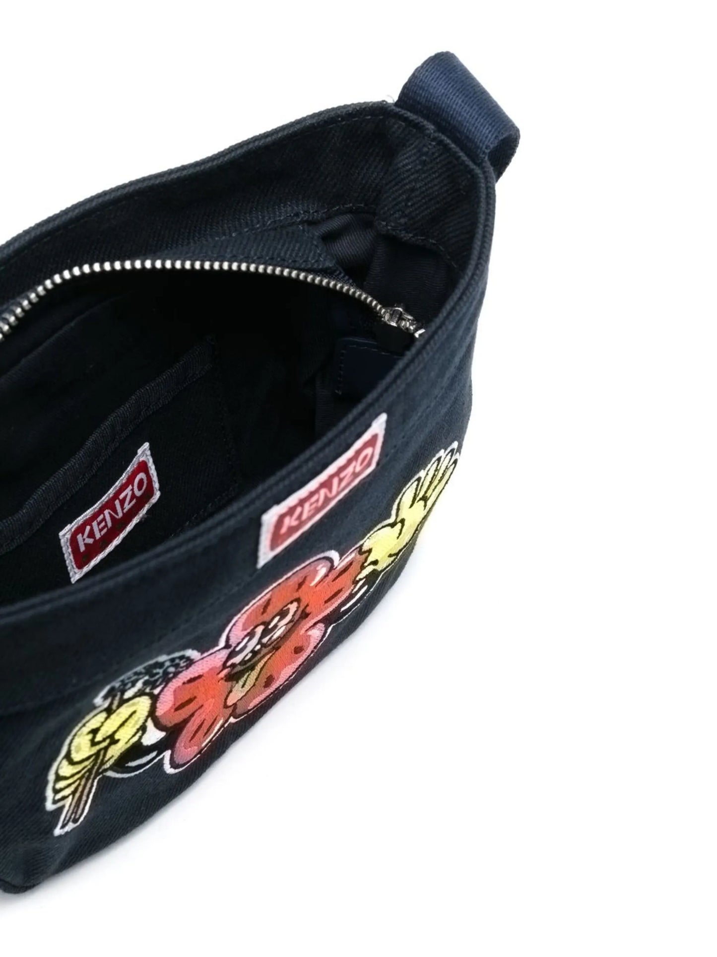 Boke flower signature print bag