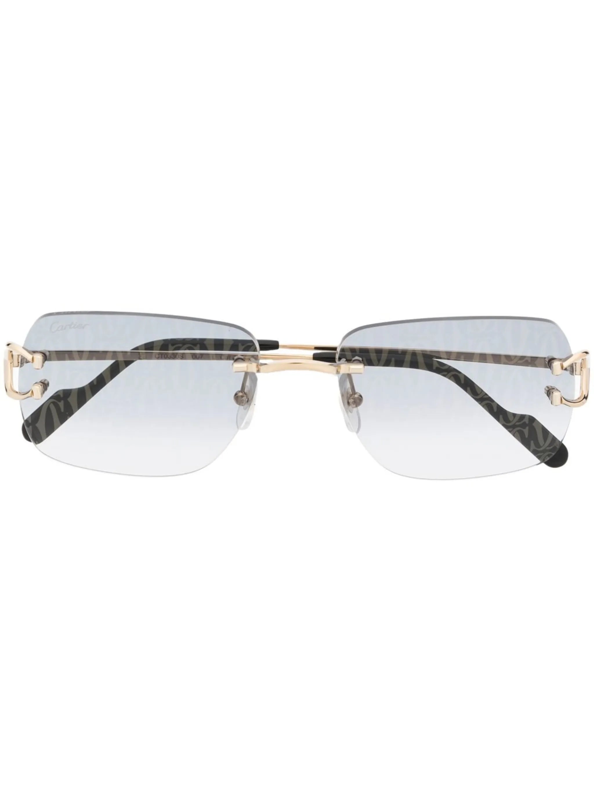 lens decal pattern sunglasses