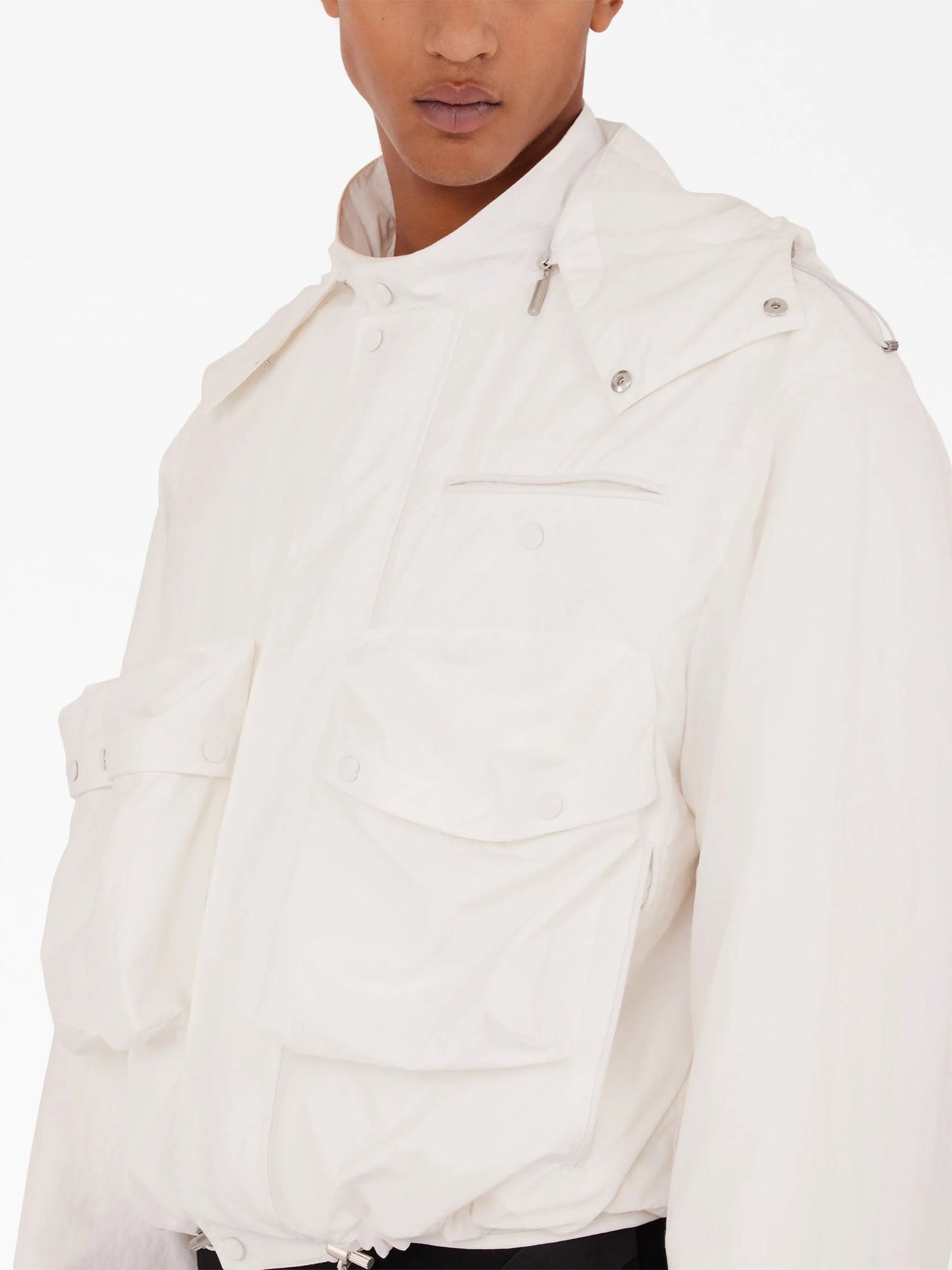 detachable-hood jacket