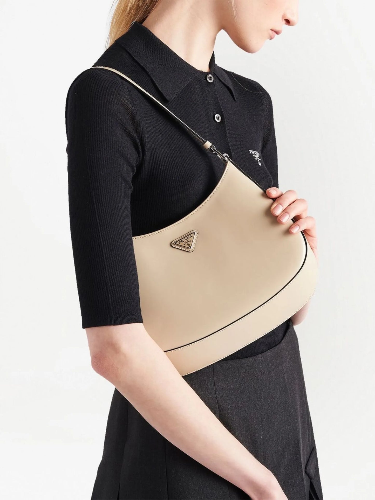 Cleo leather shoulder bag