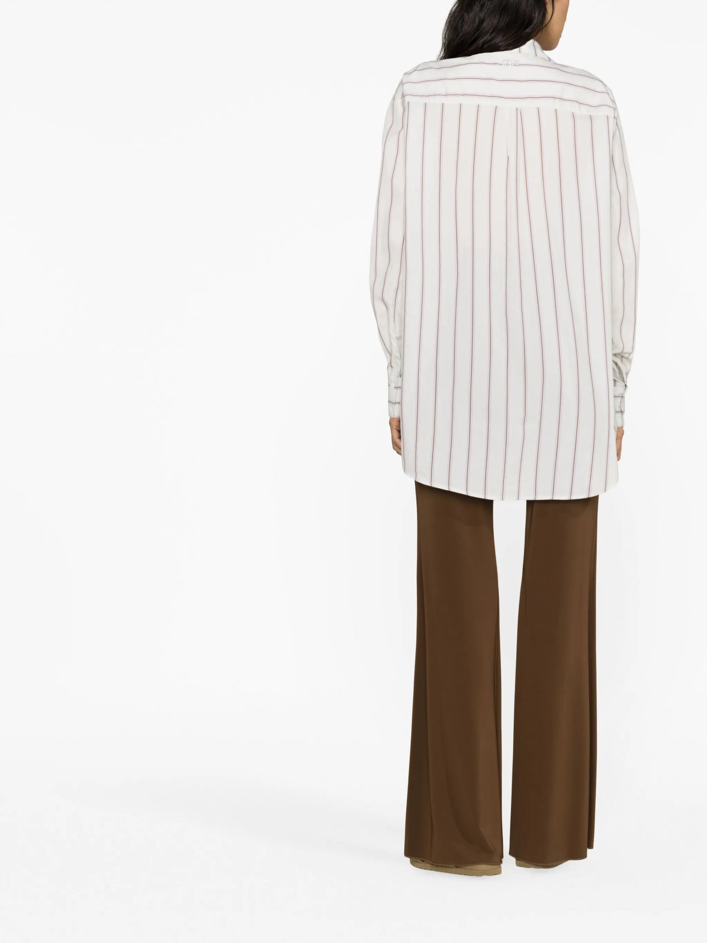 Weekender striped long-sleeve shirt