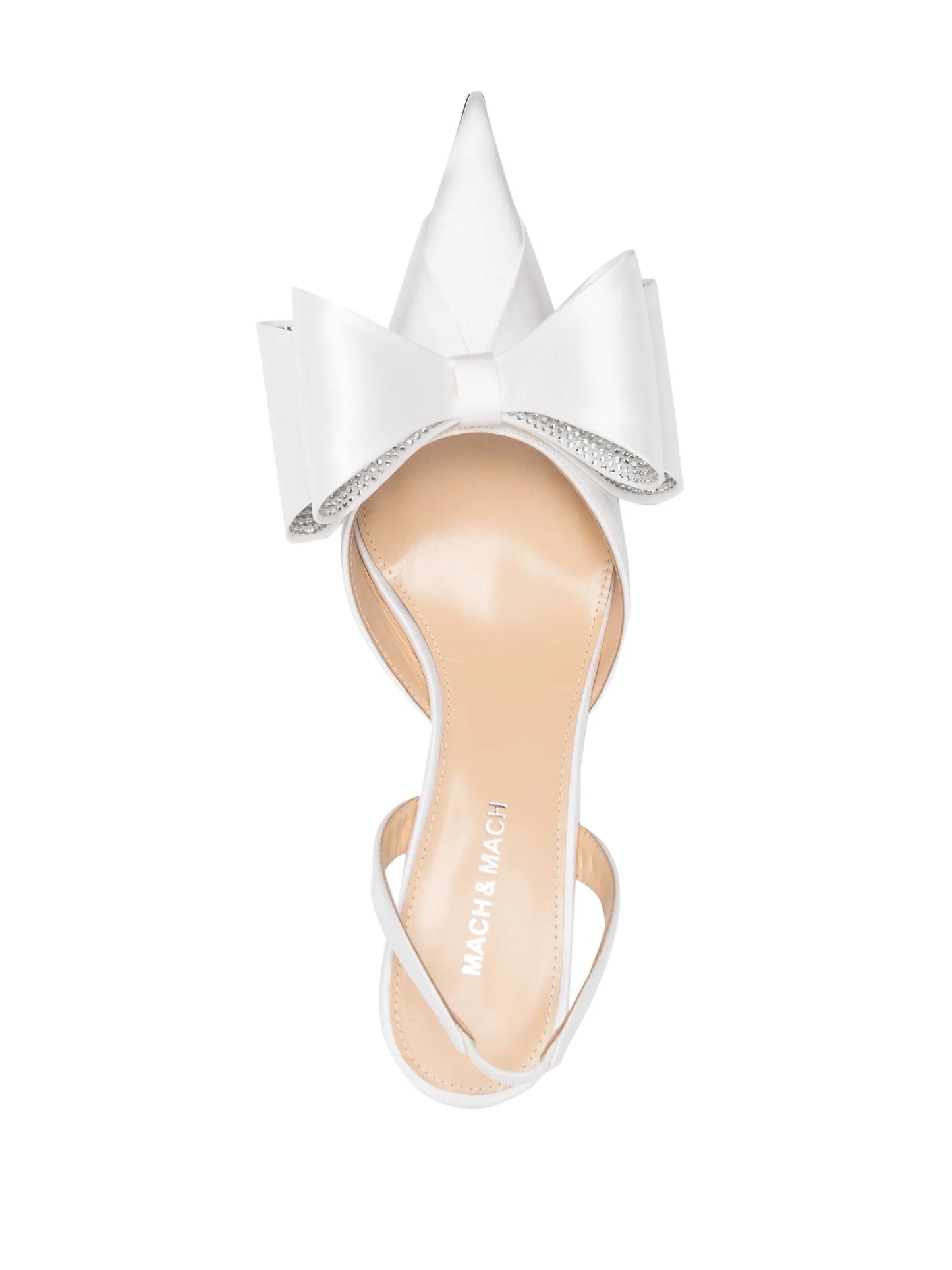 Le Cadeau 65mm satin slingback Pumps