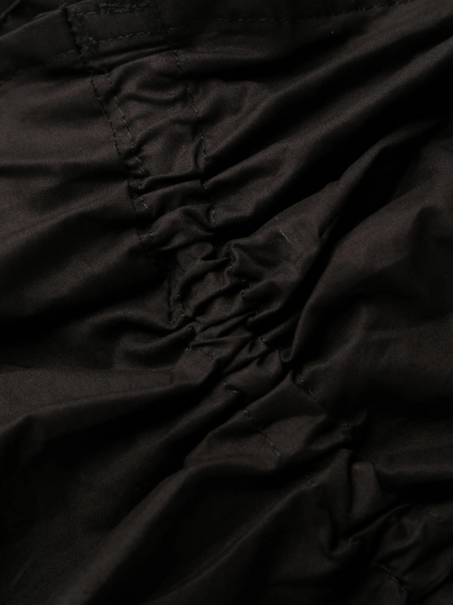 gathered-detailing night dress
