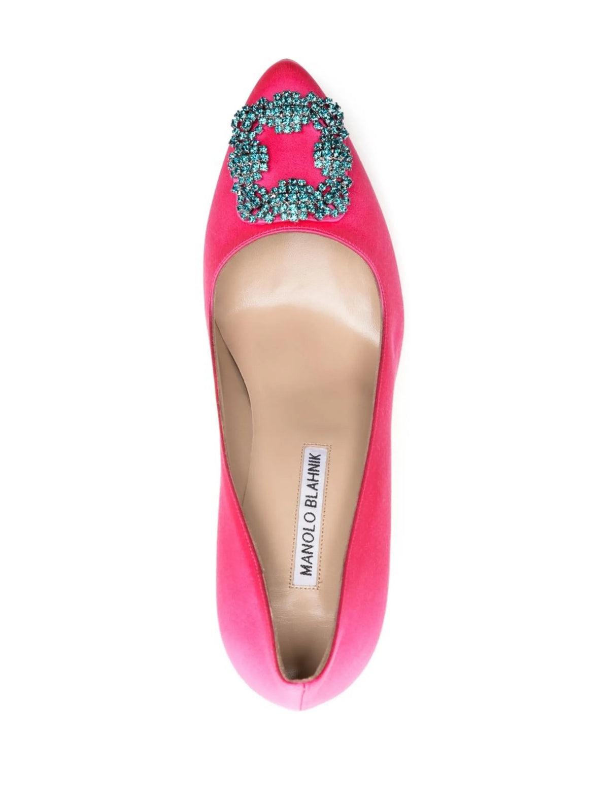 Hangisi 105mm satin pumps