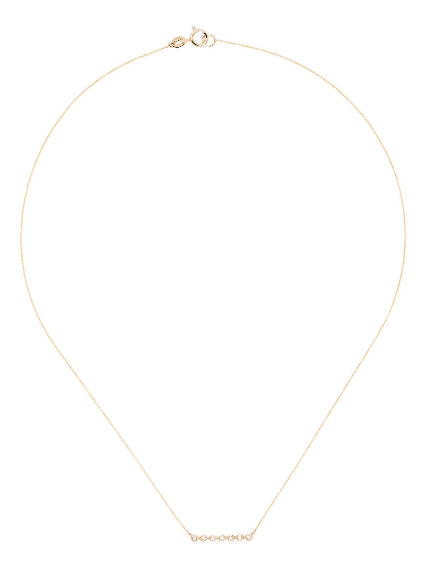 14kt yellow gold Lulu Jack diamond necklace