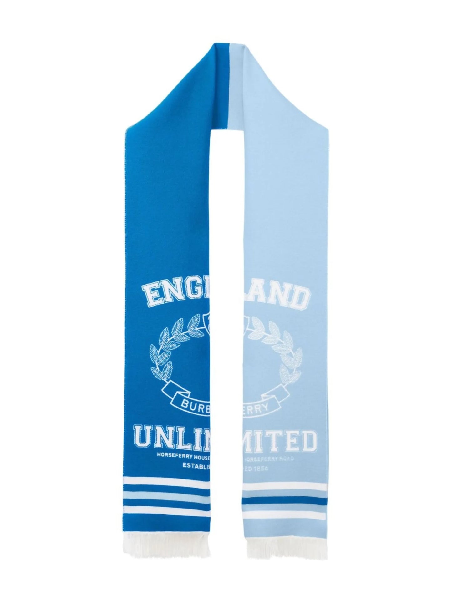 College jacquard scarf