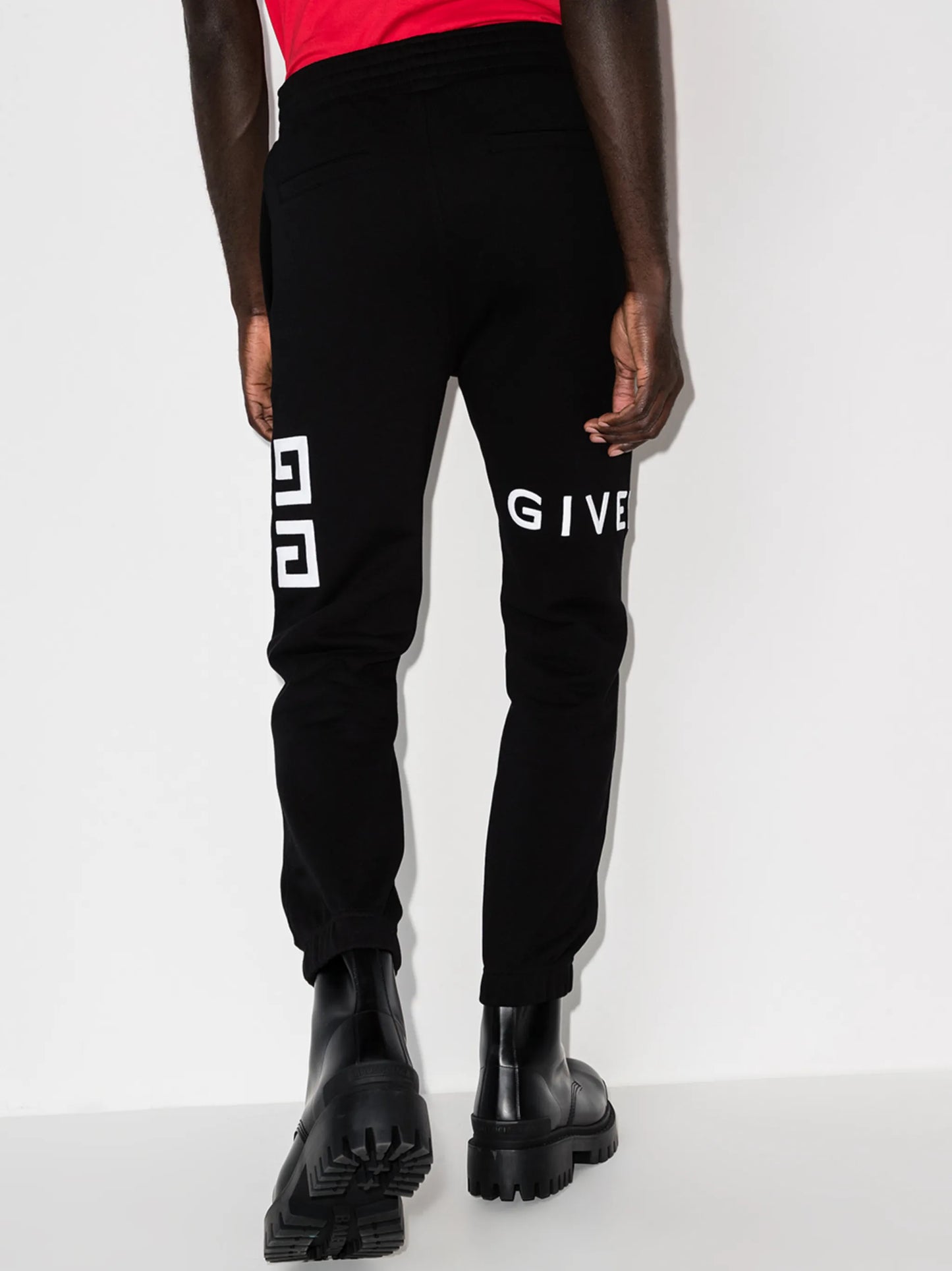 4G logo-print track pants