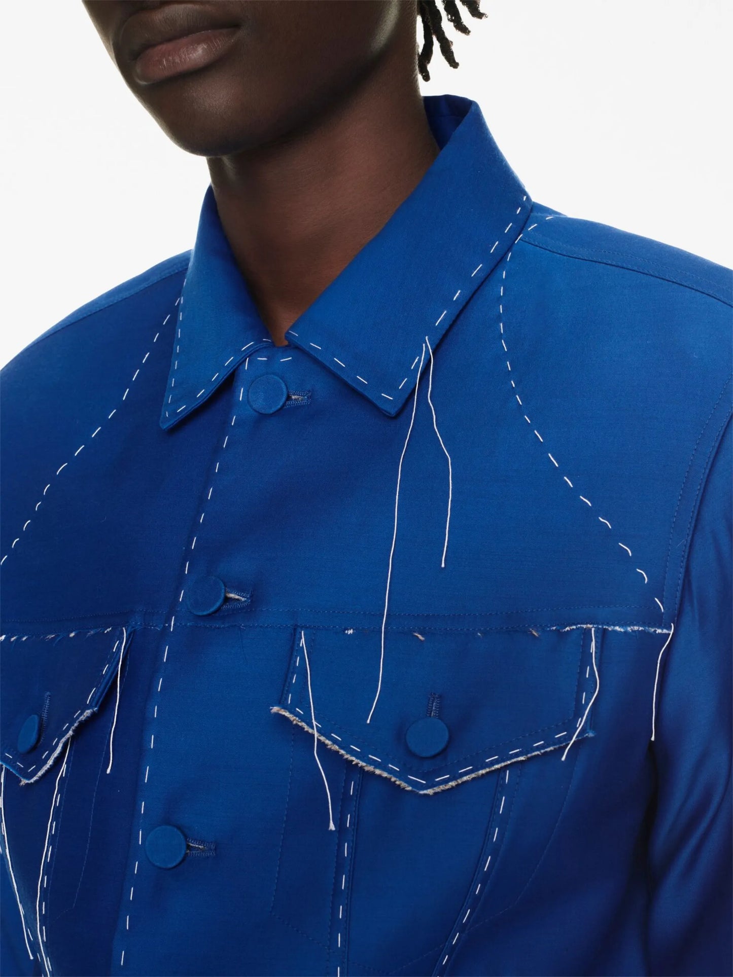 Alien Face tailored jacket