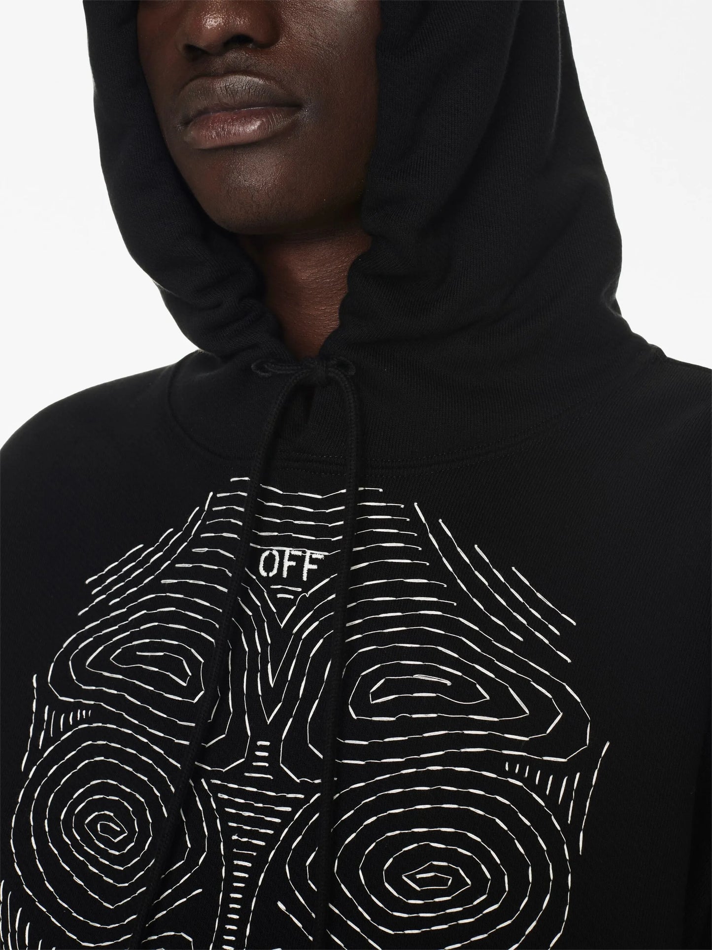 Body Stitch cotton hoodie