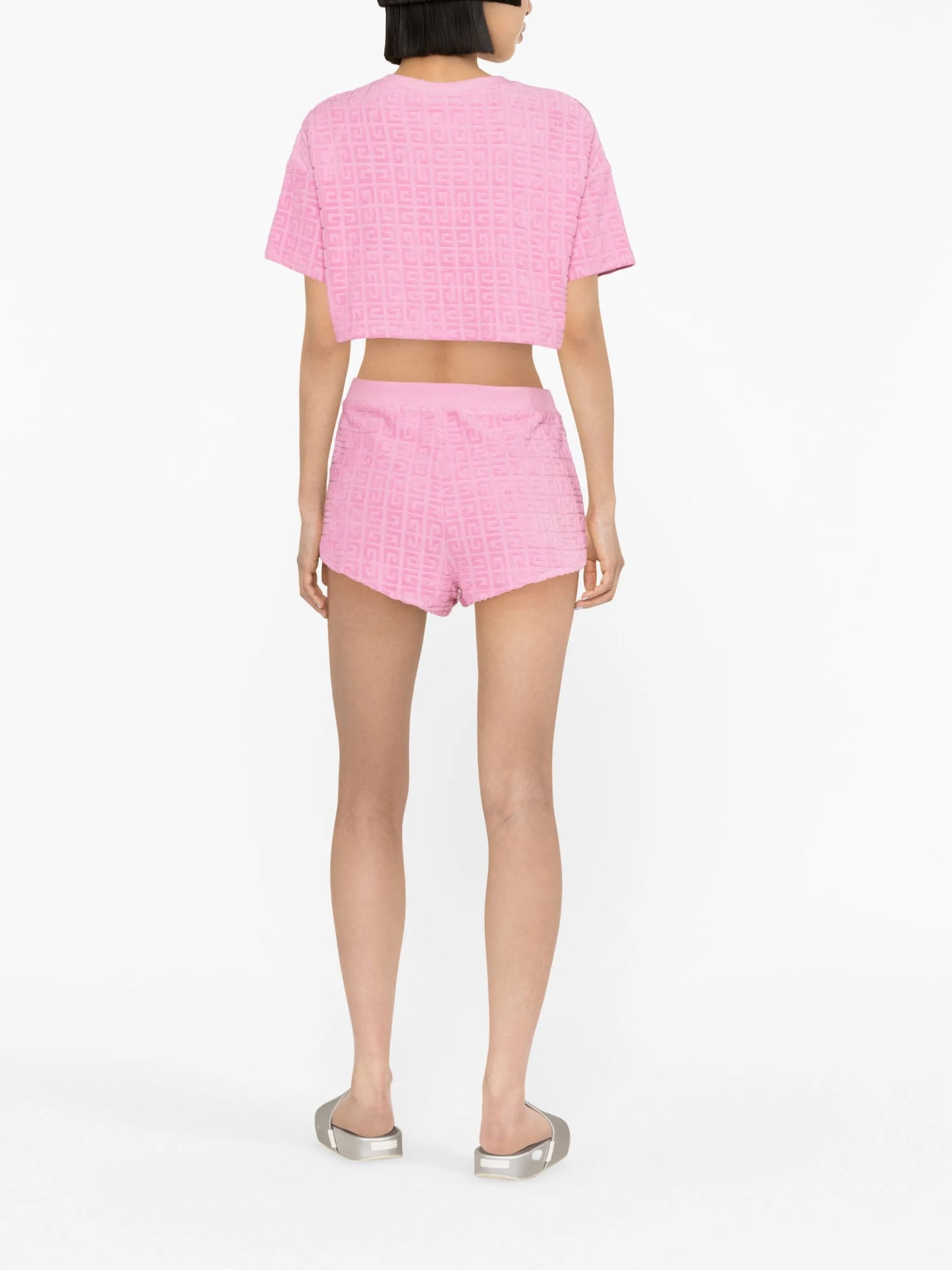 4G logo crop top