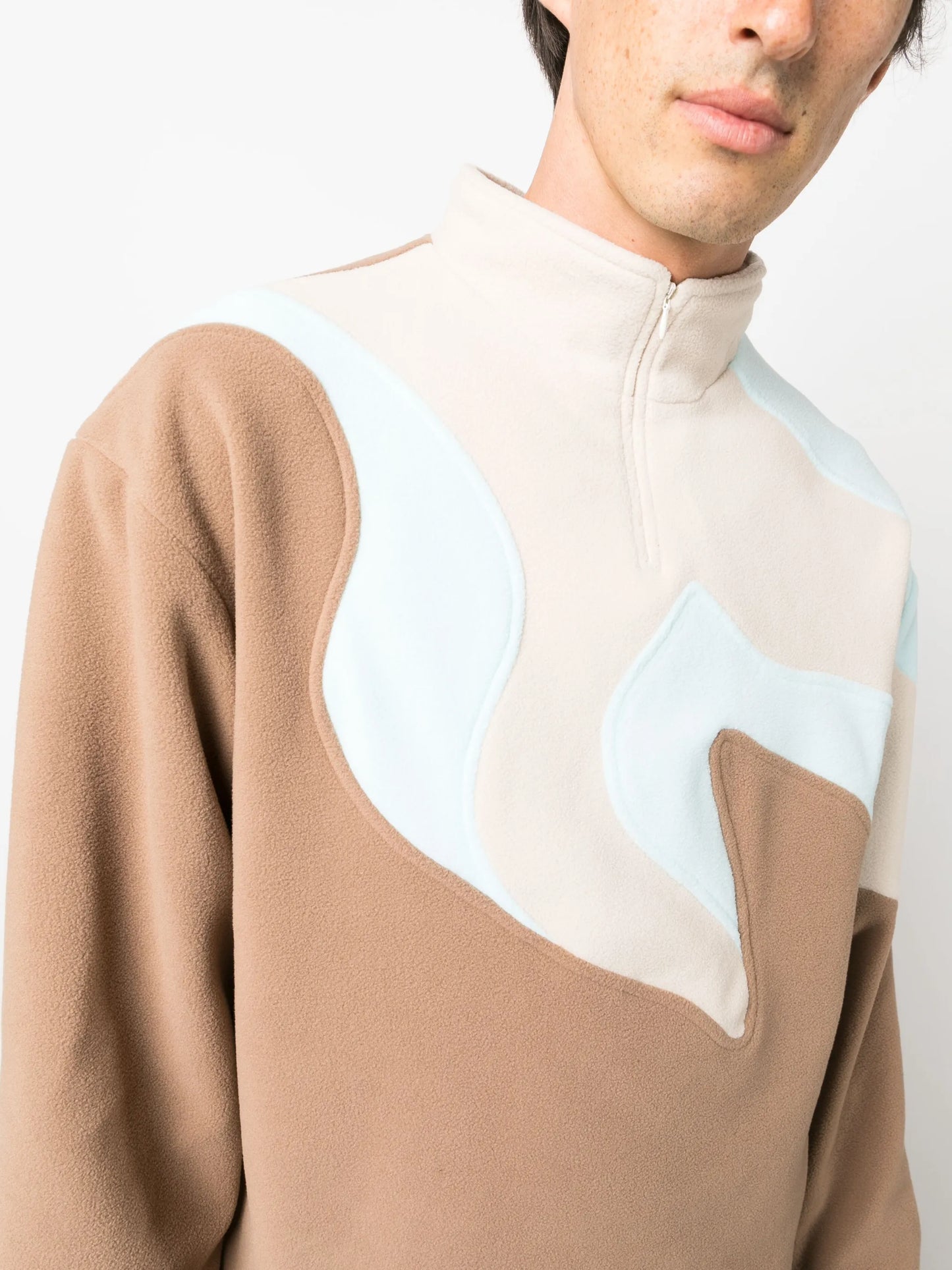 Okeefe panelled sweatshirt