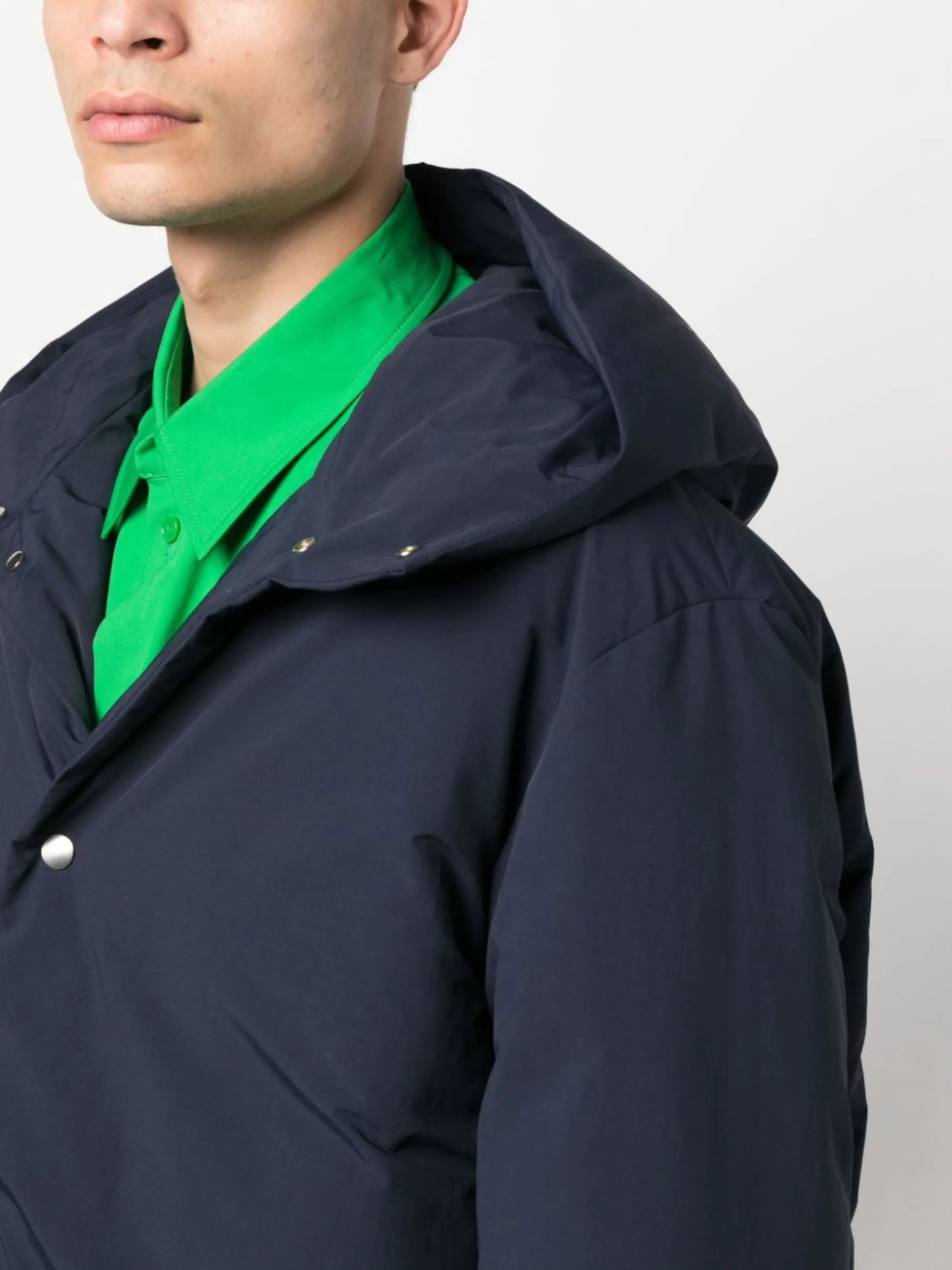 hooded down jacket