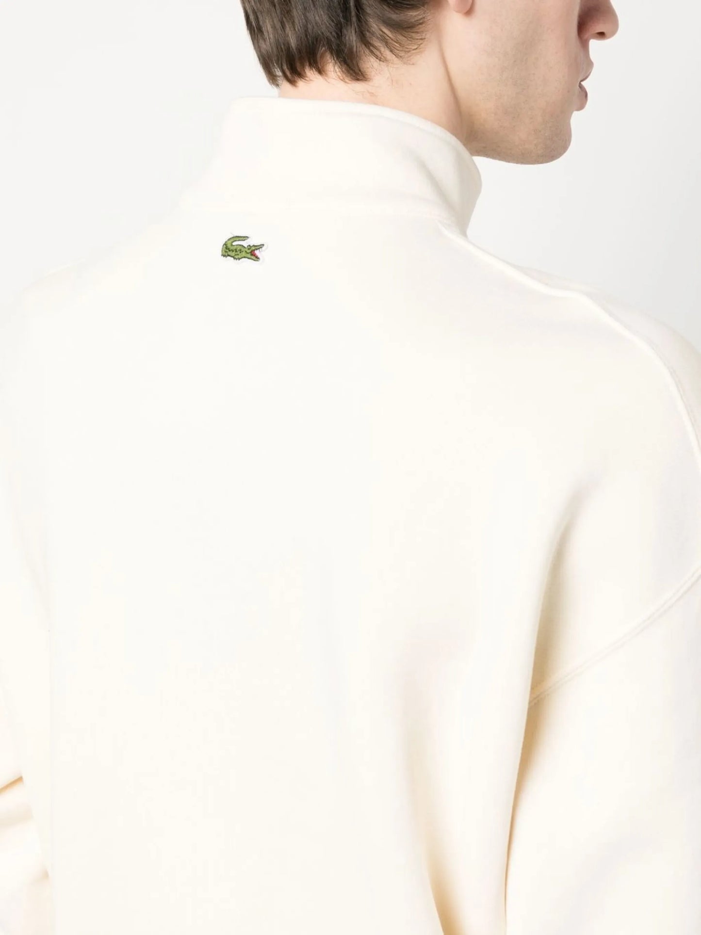 logo-patch high-neck sweatshirt
