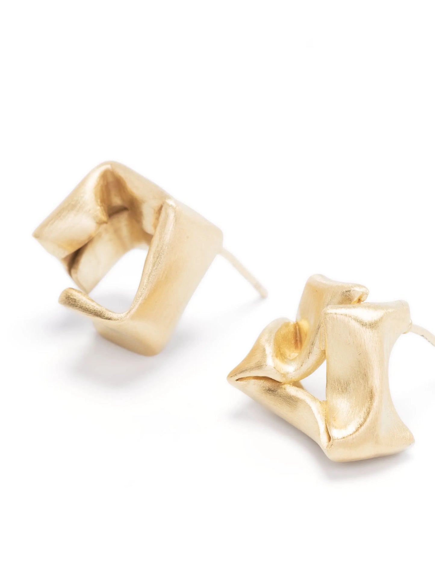 Folded, Then Crumpled earrings