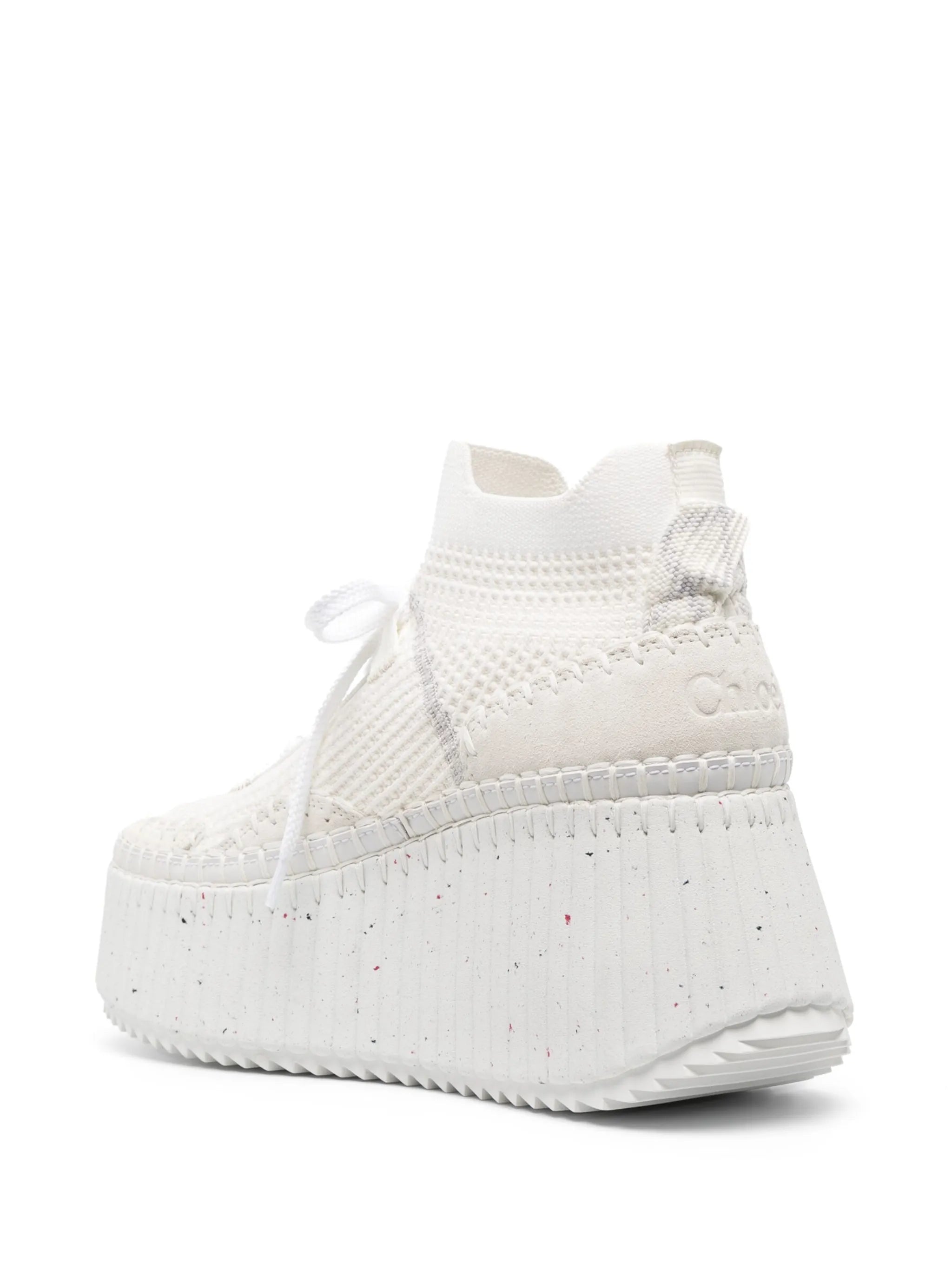 Nama platform-wedge sneakers